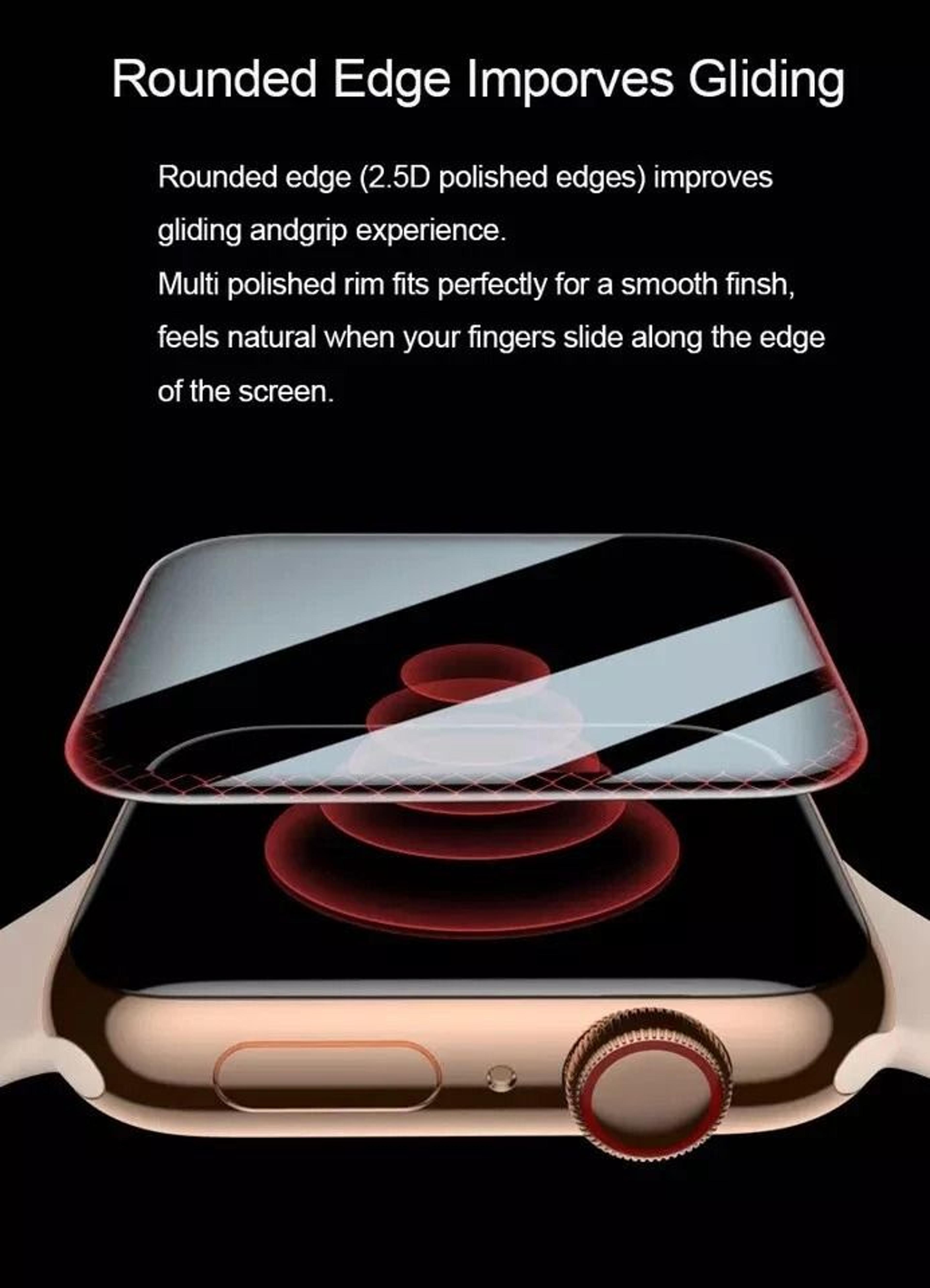 Apple Watch TPU Screen Protector Full Coverage IWatch Case Transparent High Transparency 6