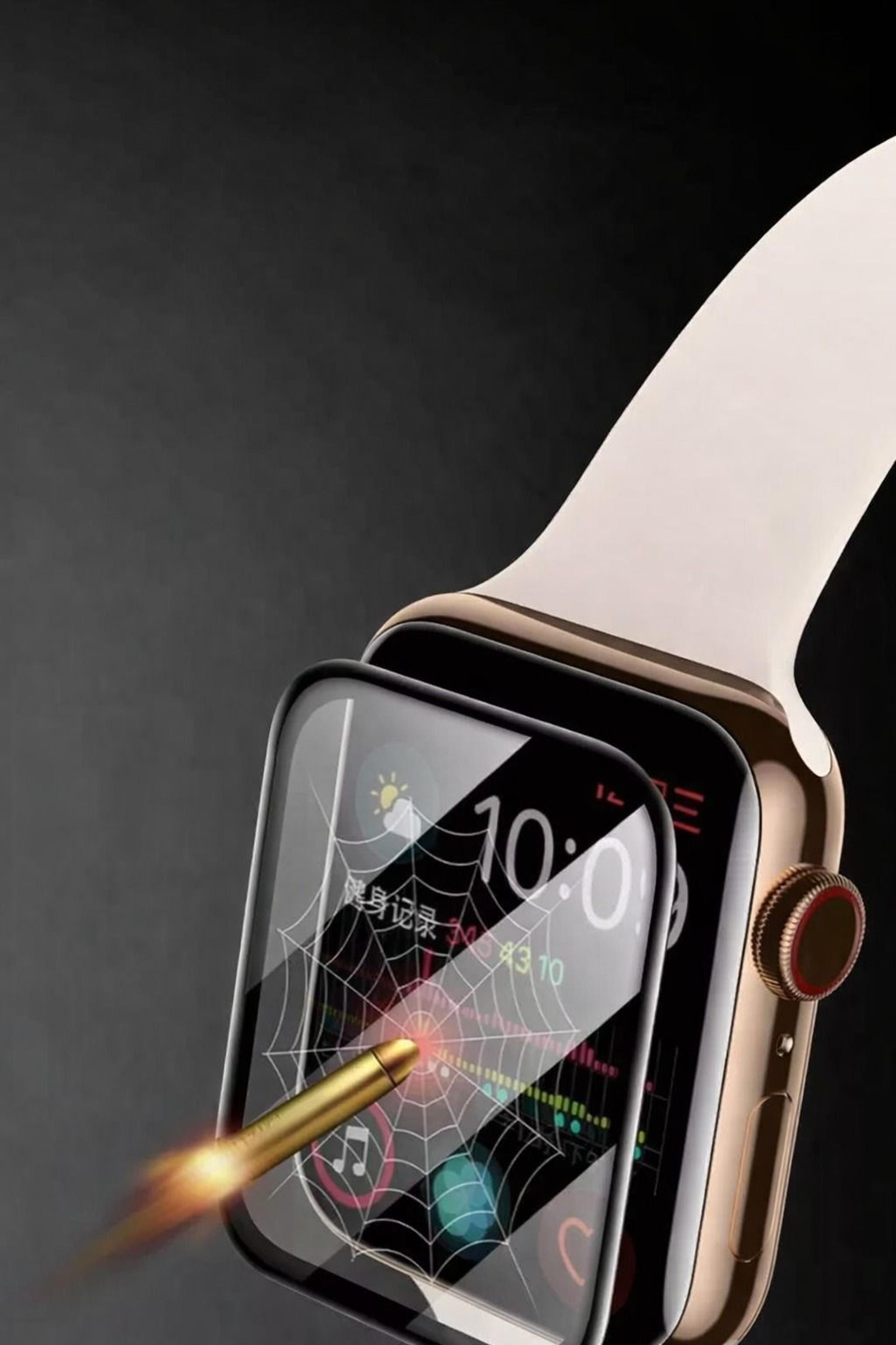 apple watch tpu screen protector, full coverage, iwatch case, transparent, high transparency