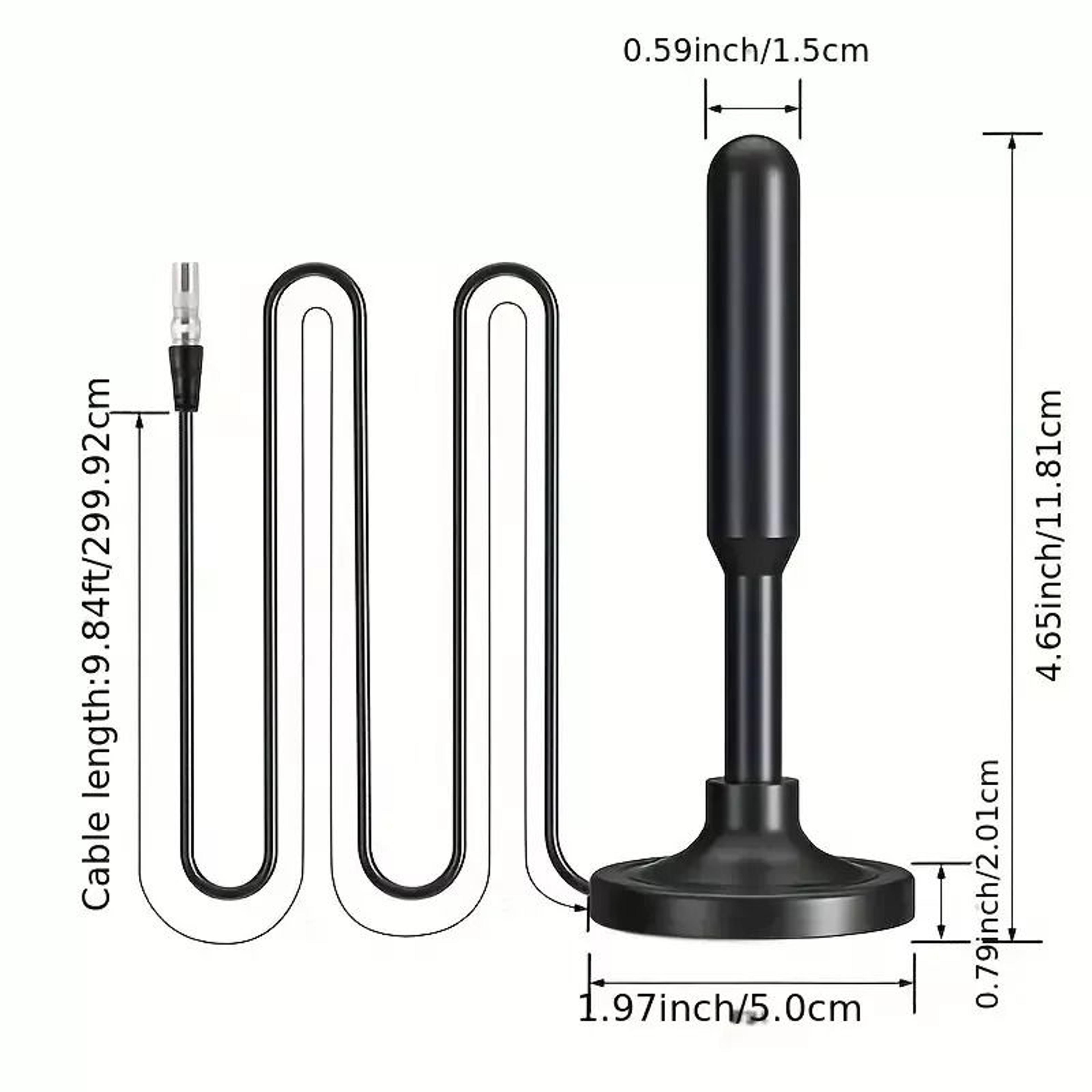 Long Range HDTV Antenna Digital HD Antenna For Indoor Use 25dBi Amplifier Reception 7