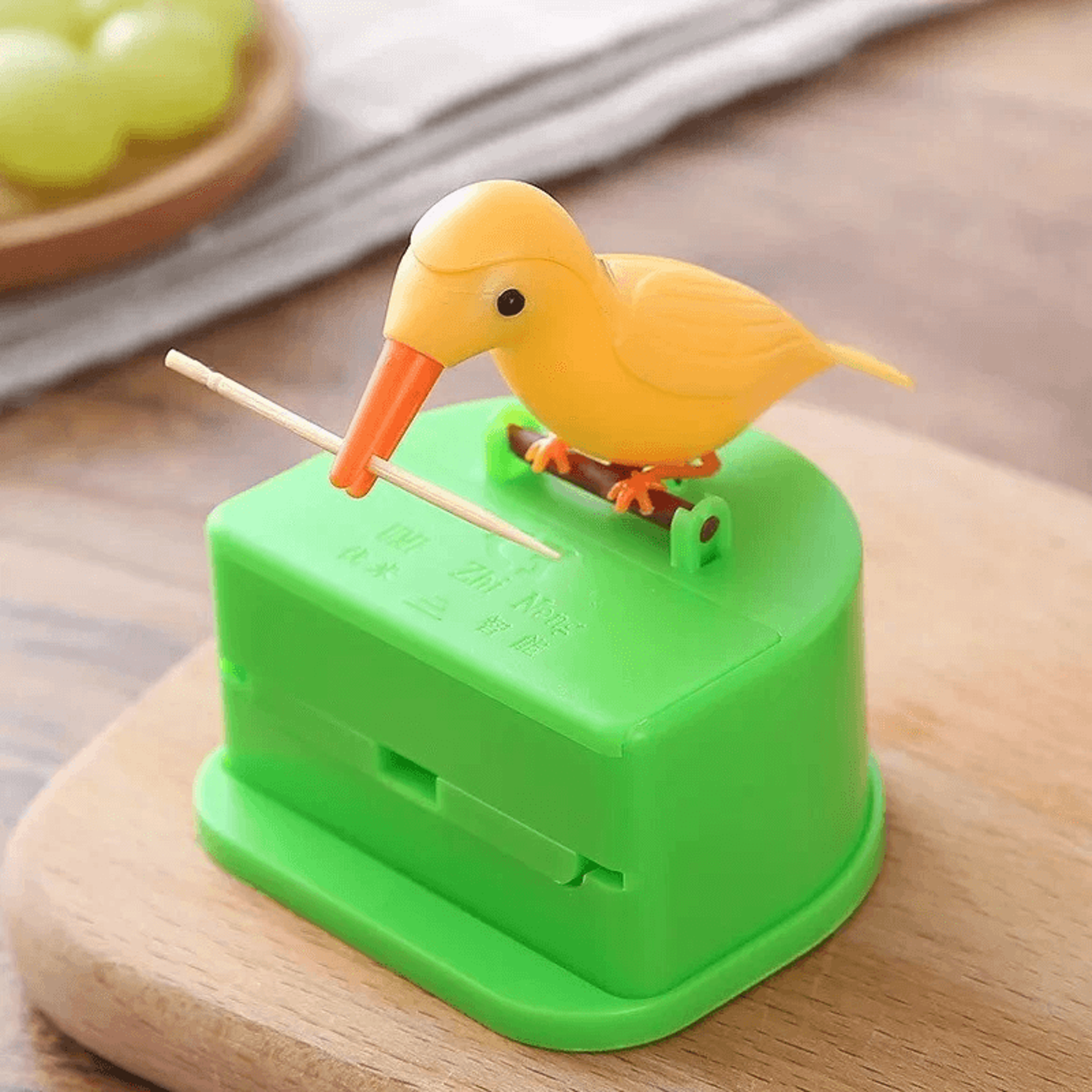 Bird Toothpick Dispenser Decorative And Functional Kitchen Holder Perfect For Parties And Everyday  3