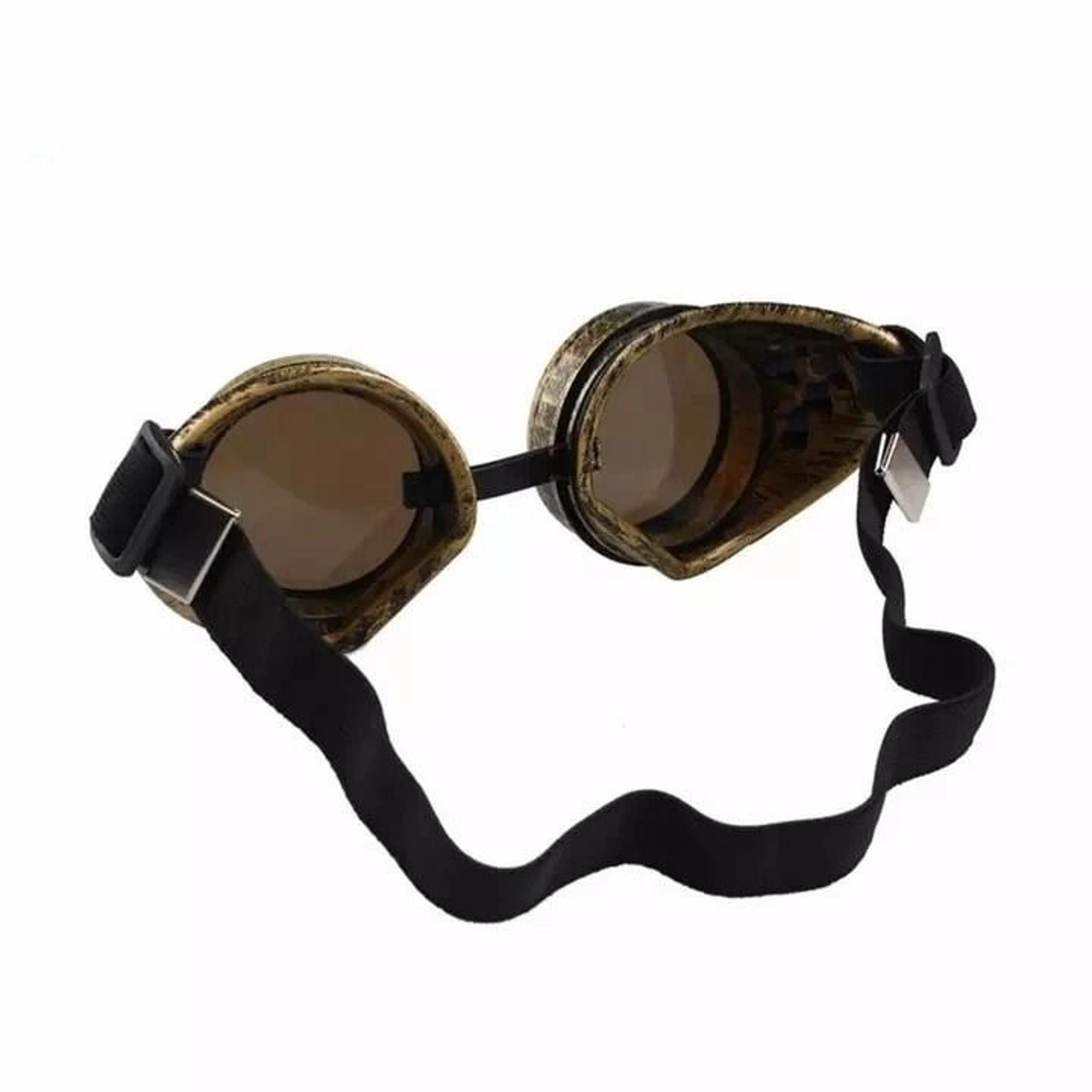 Steampunk Motorcycle Riding Goggles Aviation Biker Glasses Windproof SunGlasses For Motorcyclists S 4
