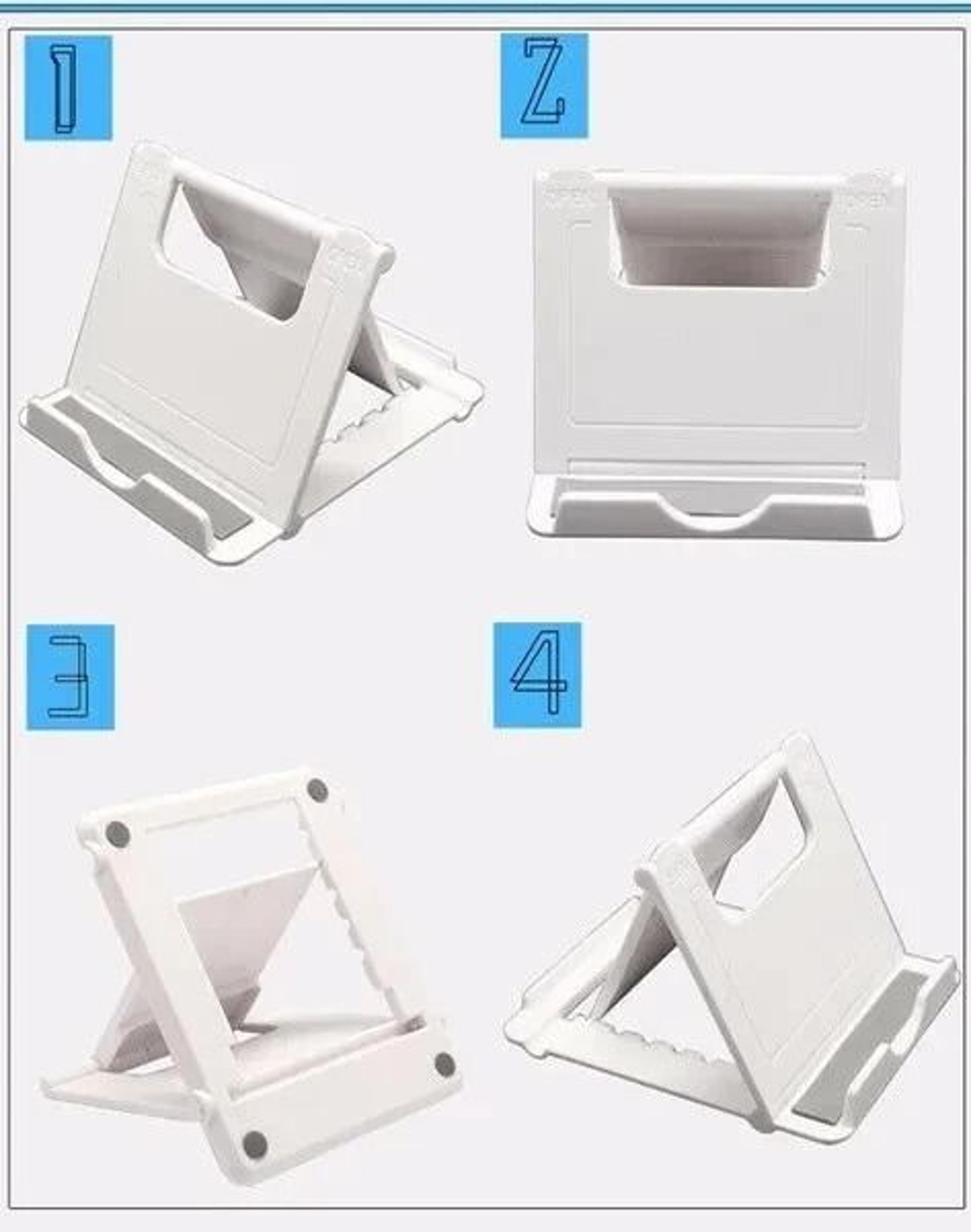New Foldable Desk Stand Holder For Cell Phones And Tablets Adjustable Mount Cradle 8