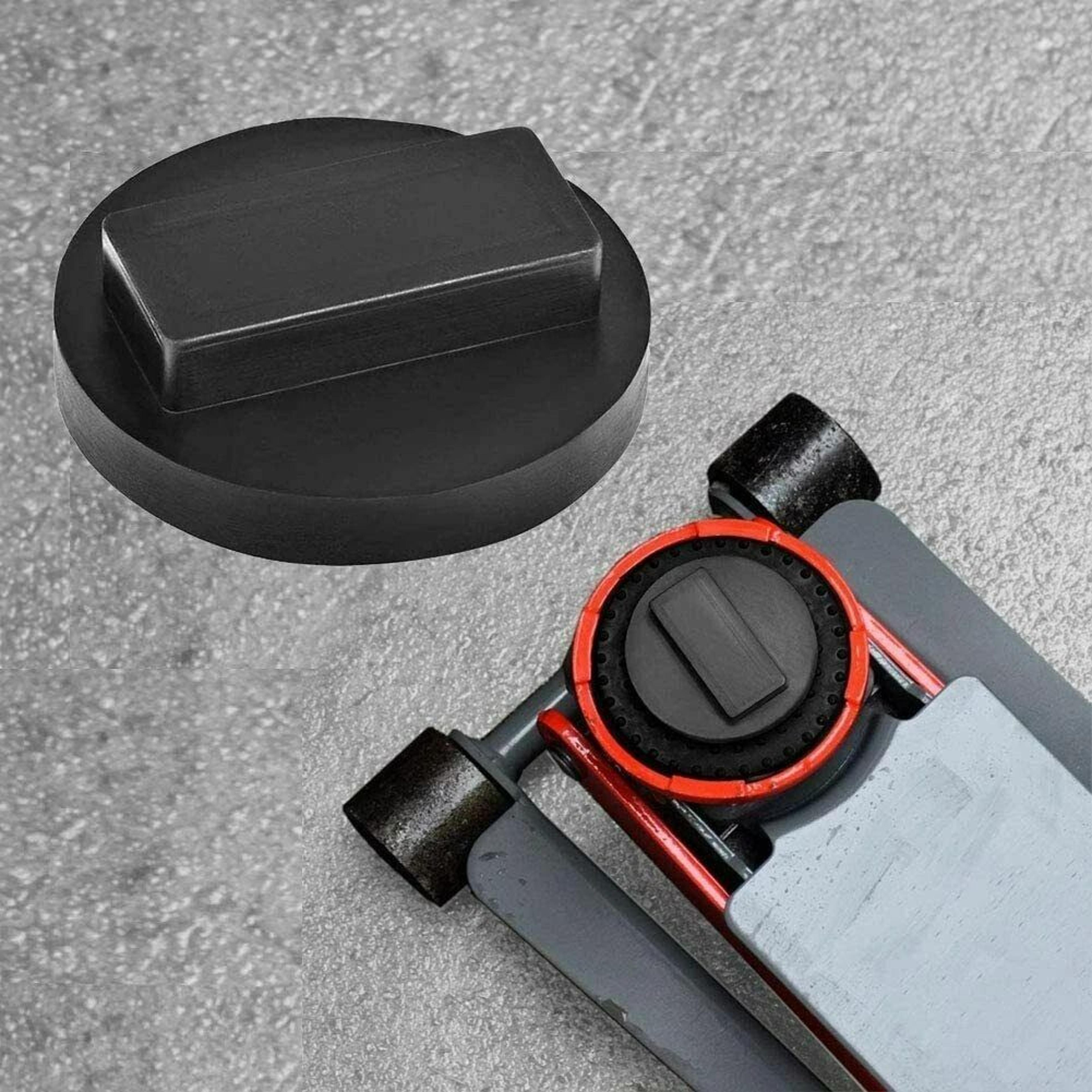 mini jack pad square, polyurethane jack pad adapter for bmw, safe vehicle lifting