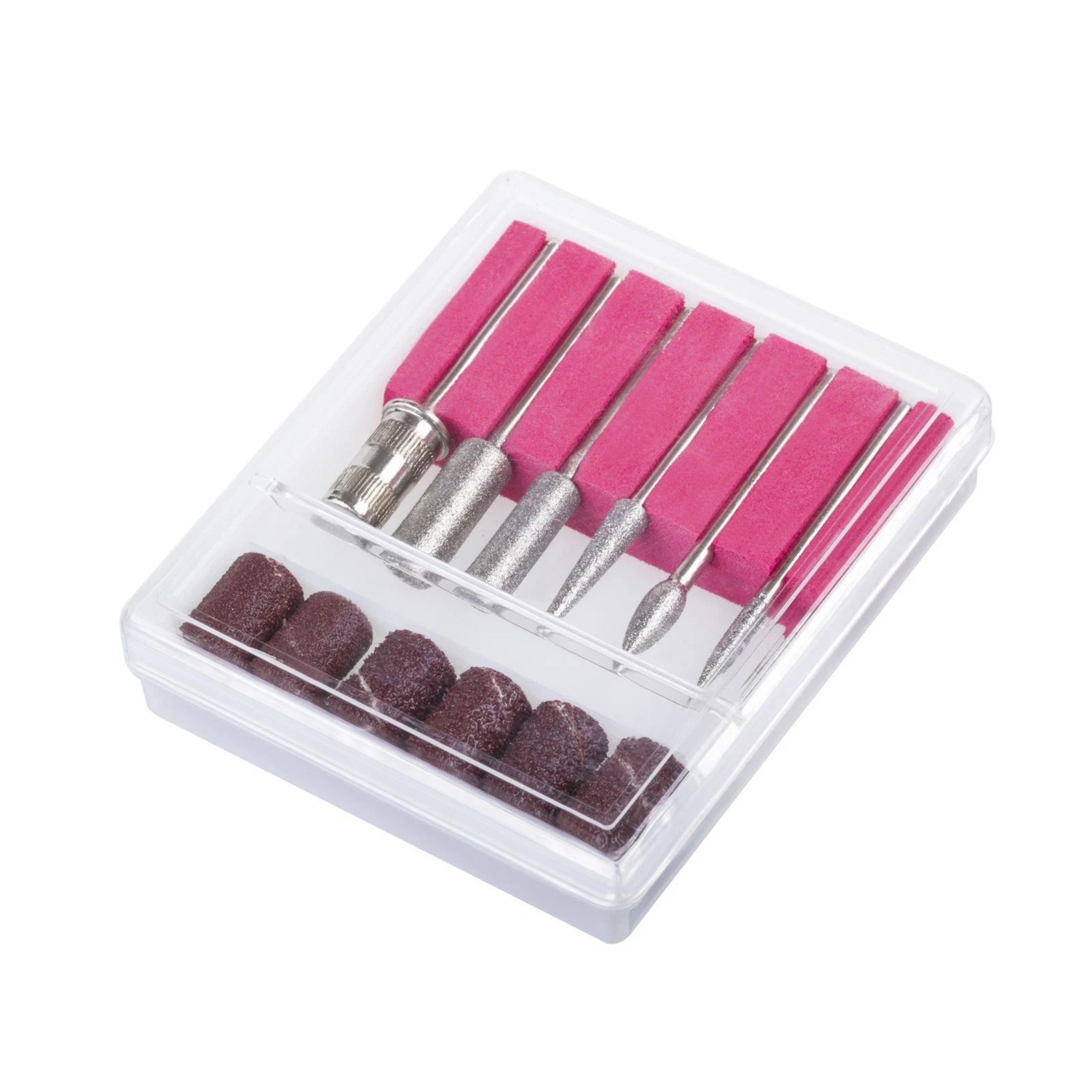 Portable Nail File Drill Kit Electric Acrylic Manicure Pedicure Salon Machine 2