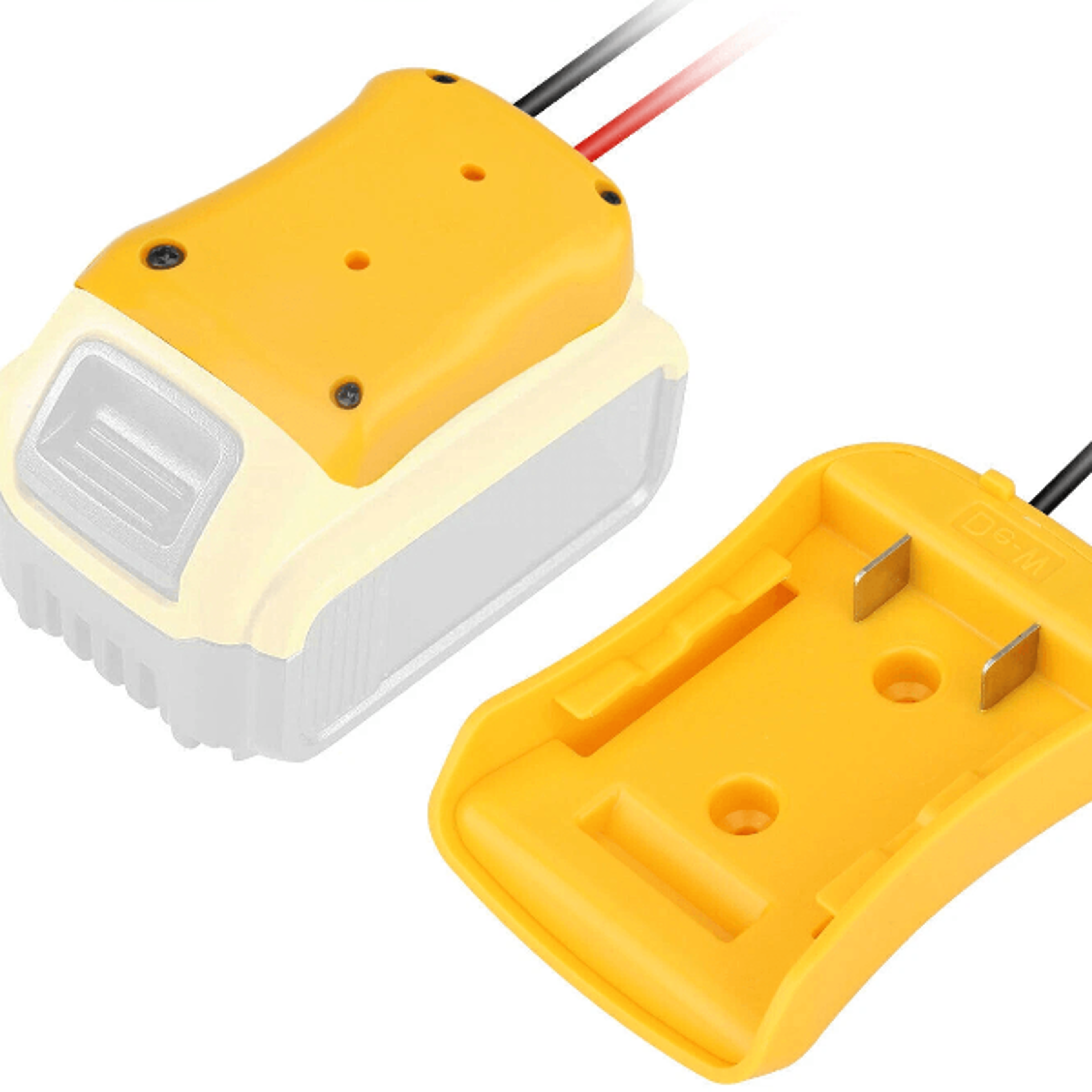 diy battery adapter holder dock for 18v/20v max power connector - efficient power solution