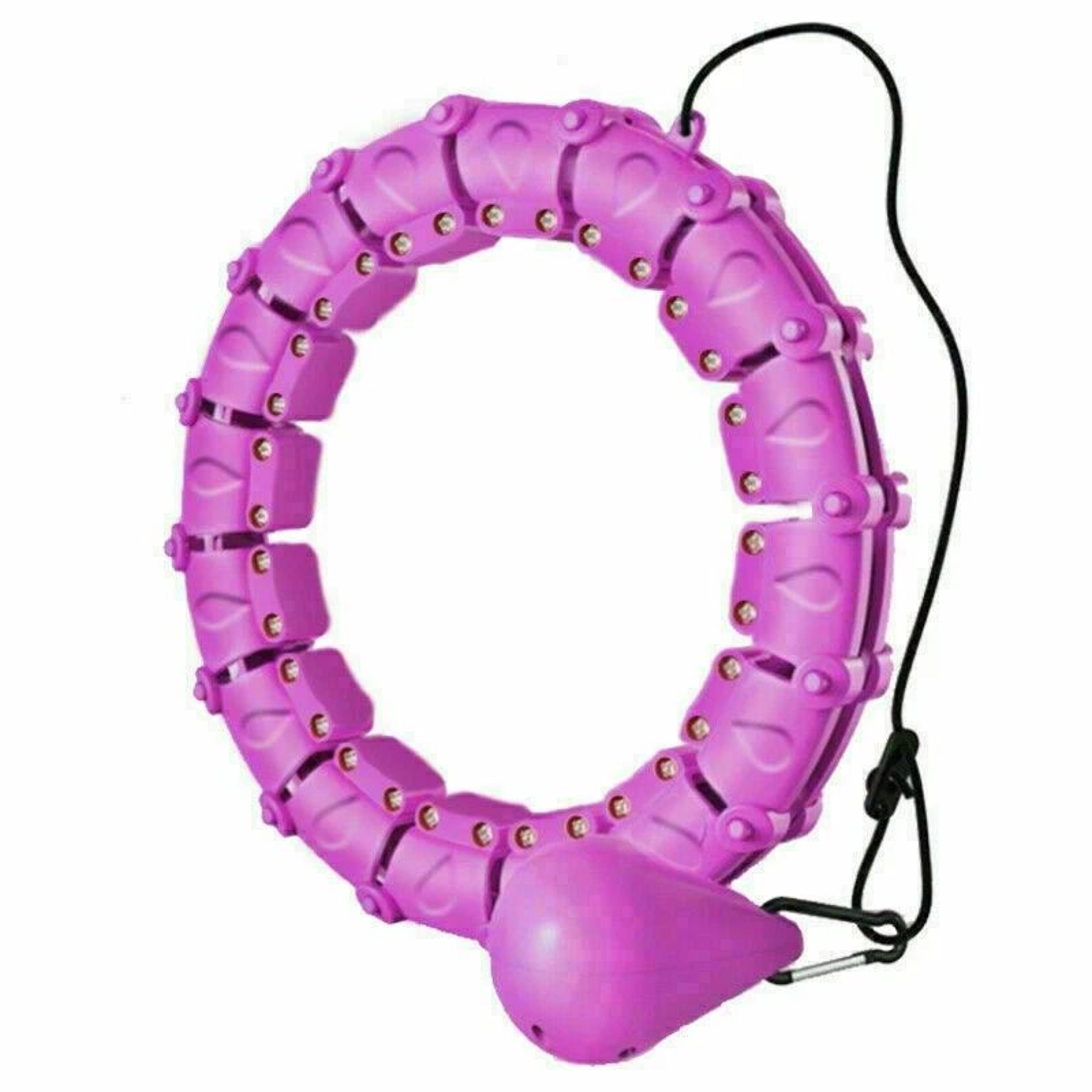 Weighted Fitness Hoola Hoop For Adults Custom Knots Smart Hula Thin Waist Weight Loss 9