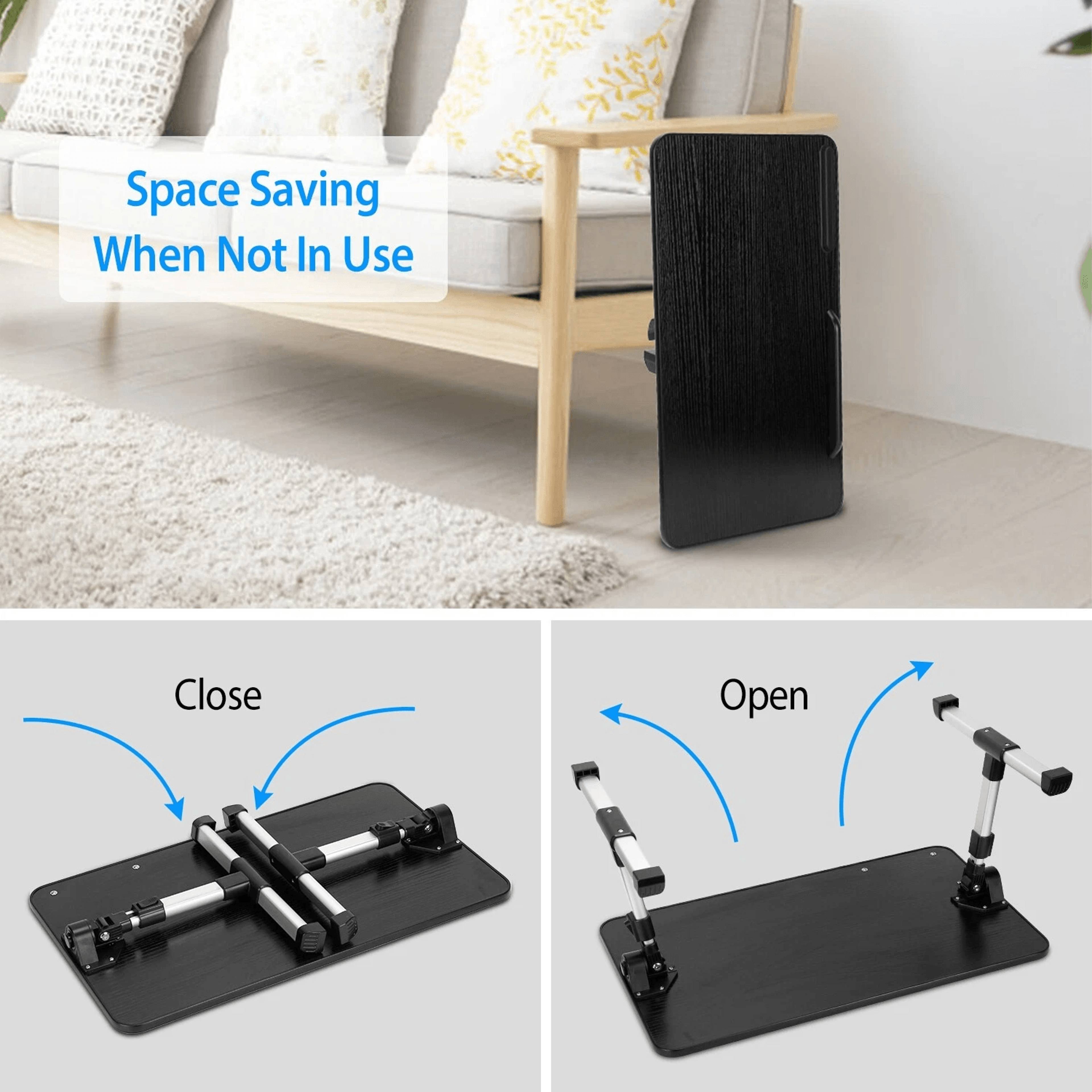 Foldable Laptop Table Stand Adjustable Lap Tray For Sofa Bed Portable Notebook Desk Ergonomic Stand 1