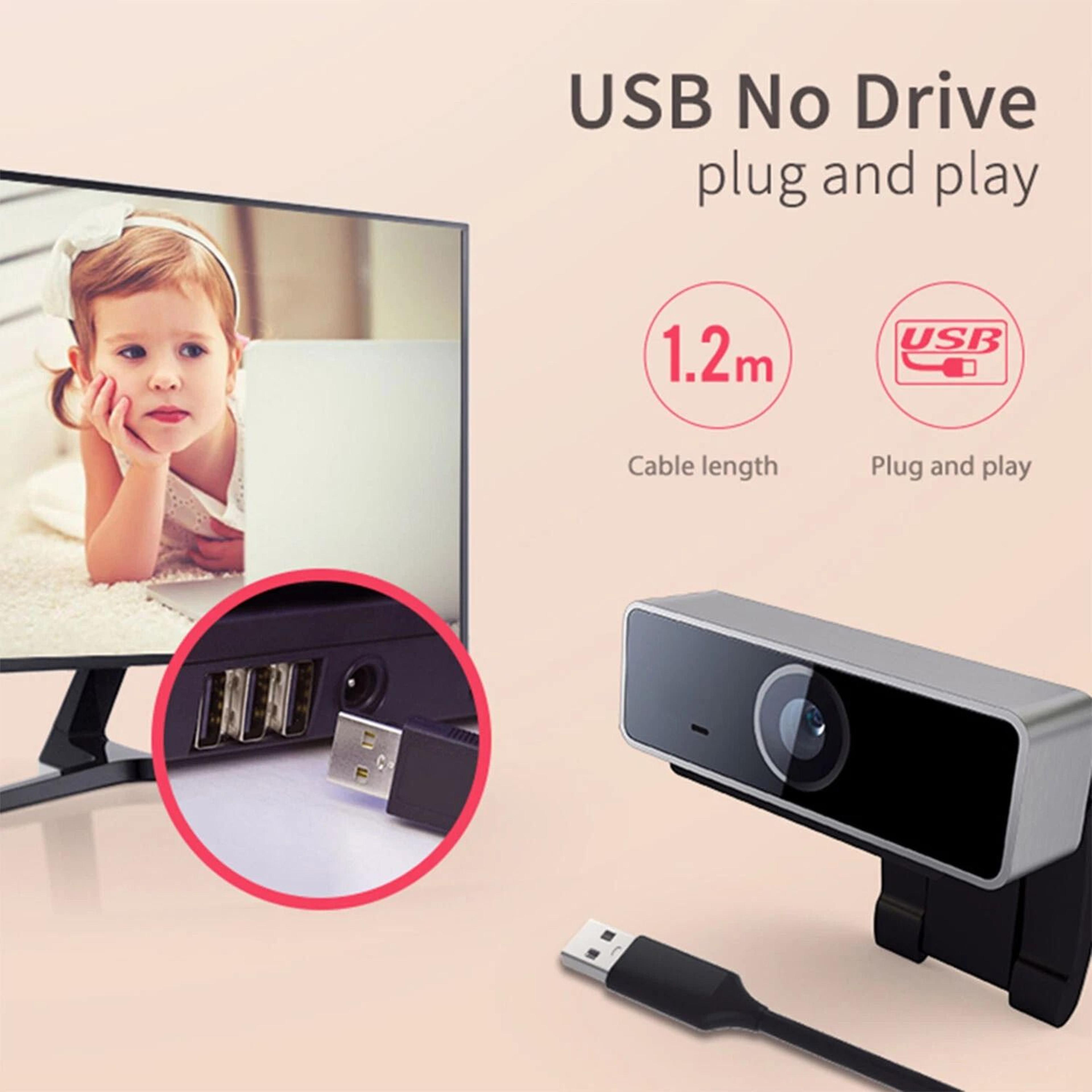 1080P Full HD USB Webcam For PC Desktop  Laptop Web Camera With Microphone For Streaming And Video  5