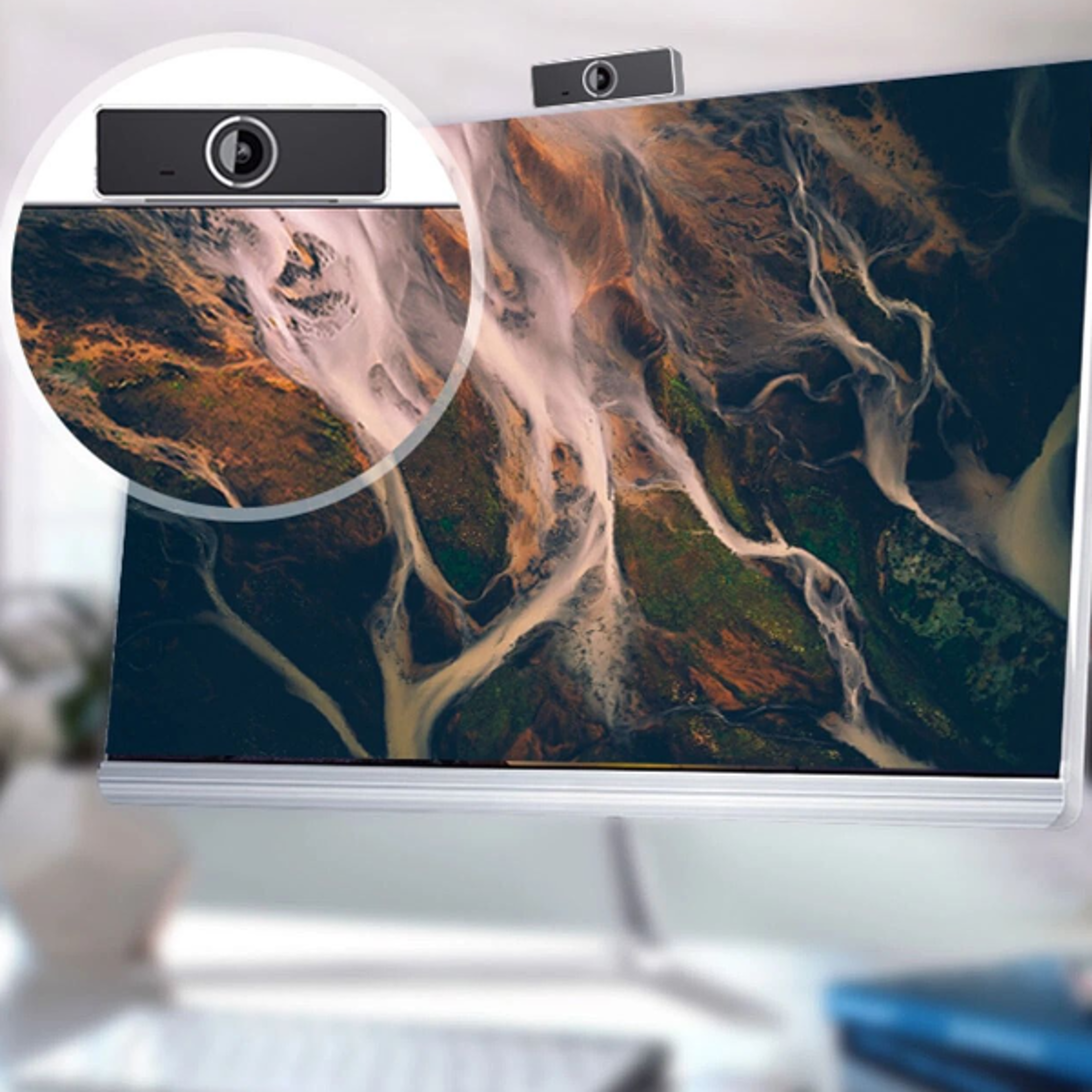 1080p full hd usb webcam for pc, desktop & laptop, web camera with microphone for streaming and video chats