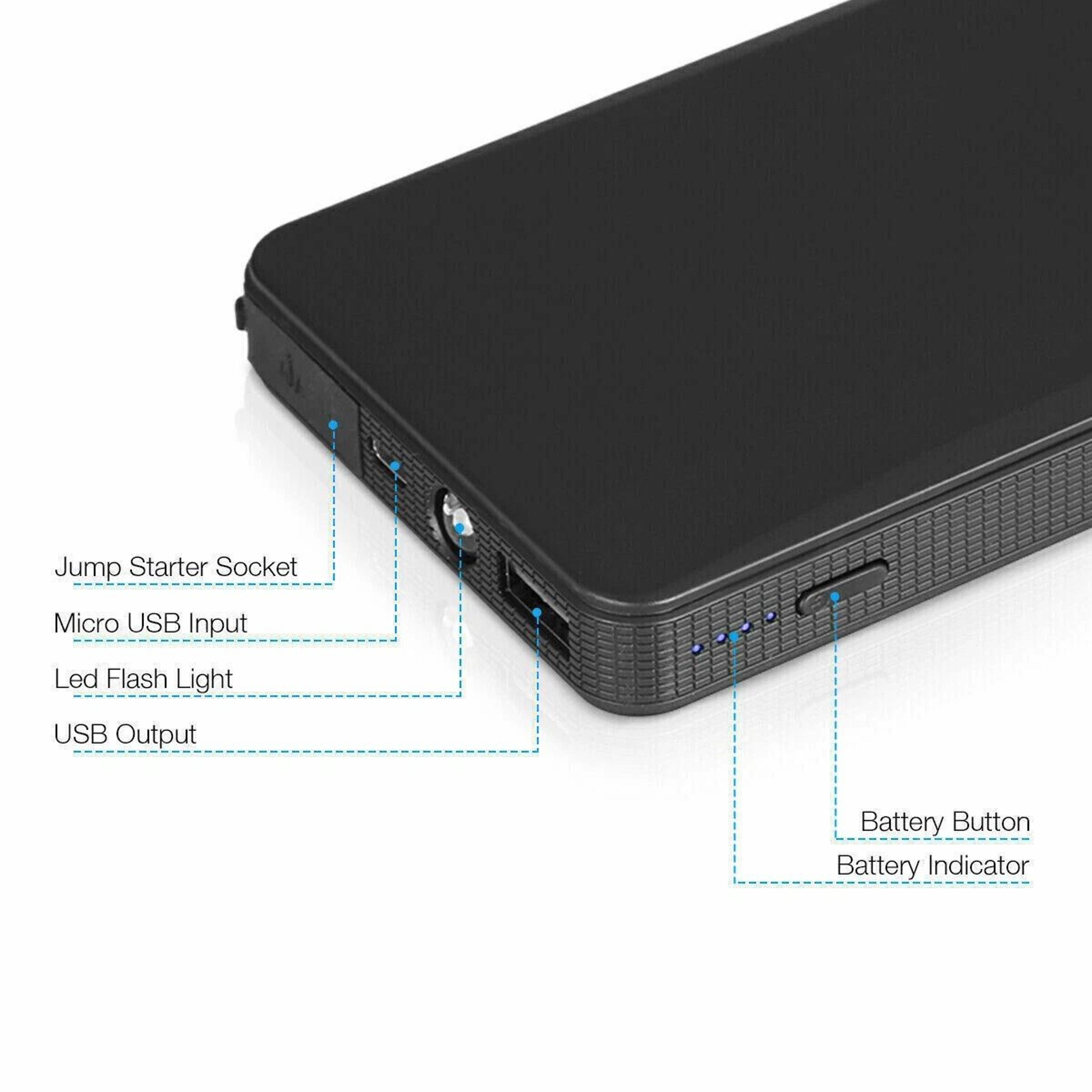 Portable Car Jump Starter Booster Jumper Box Power Bank Battery Charger Emergency Power Supply 10