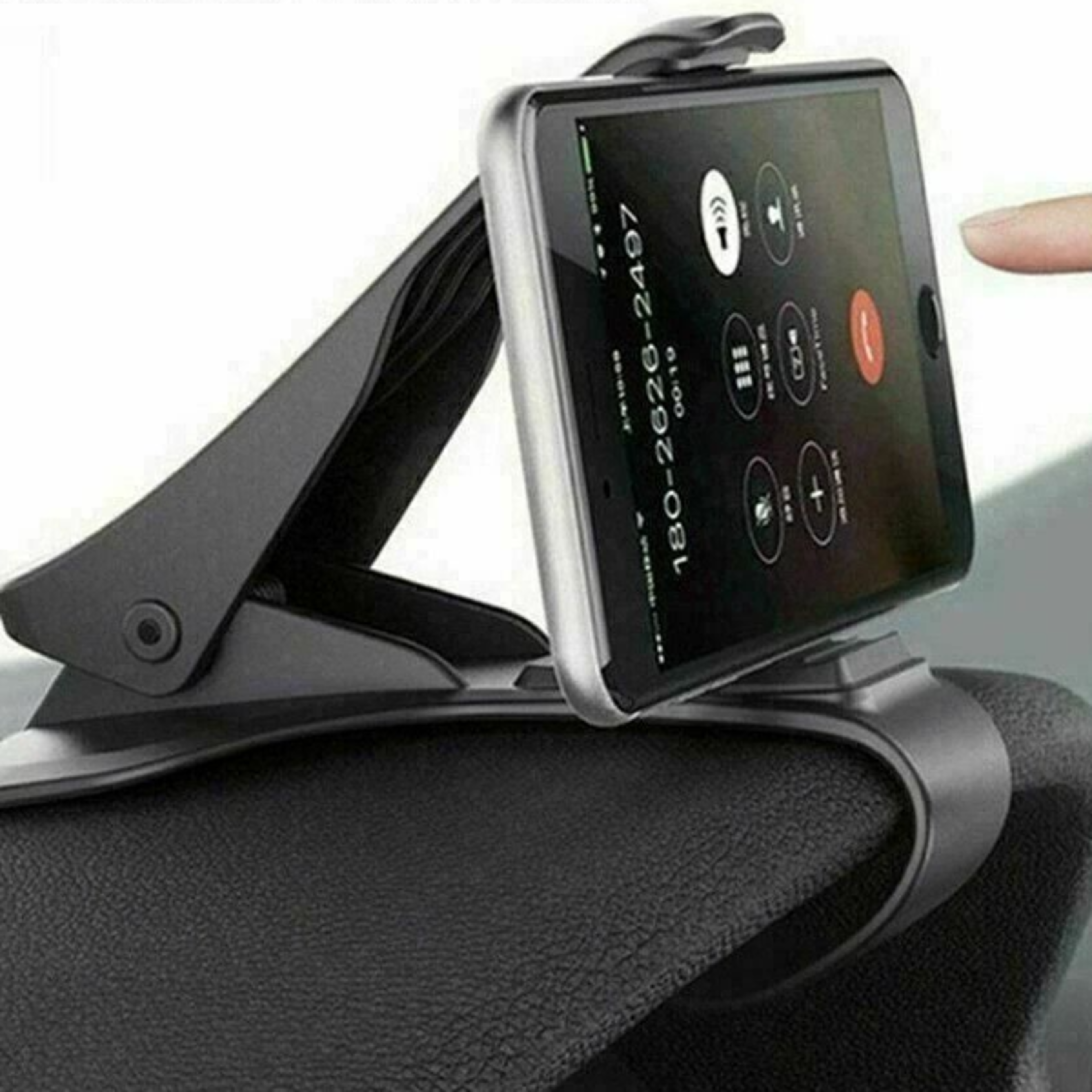 universal car mount stand, dashboard cradle, hud design holder for phone and gps