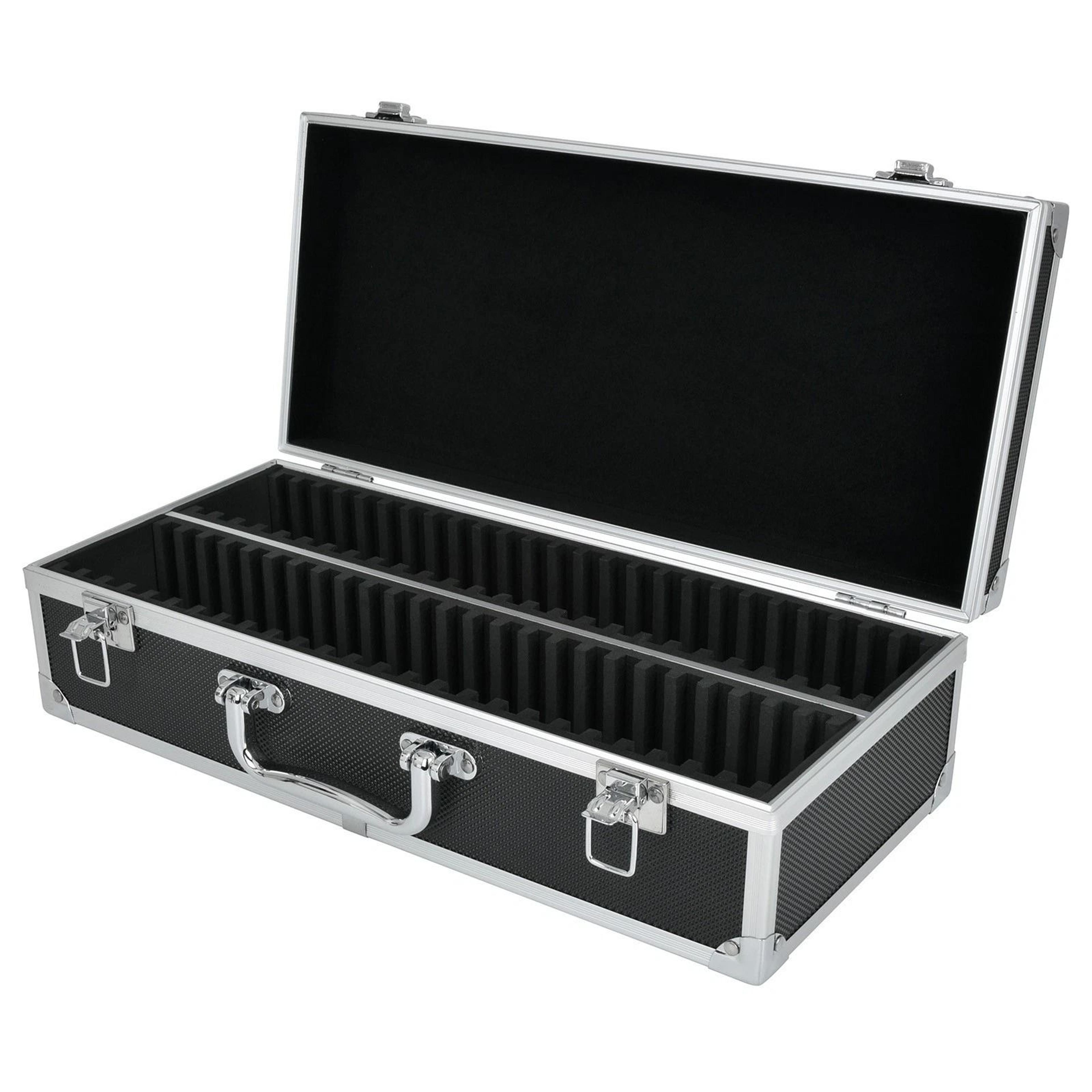 coin storage case for pcgs, ngc, anacs slabs, aluminum display box