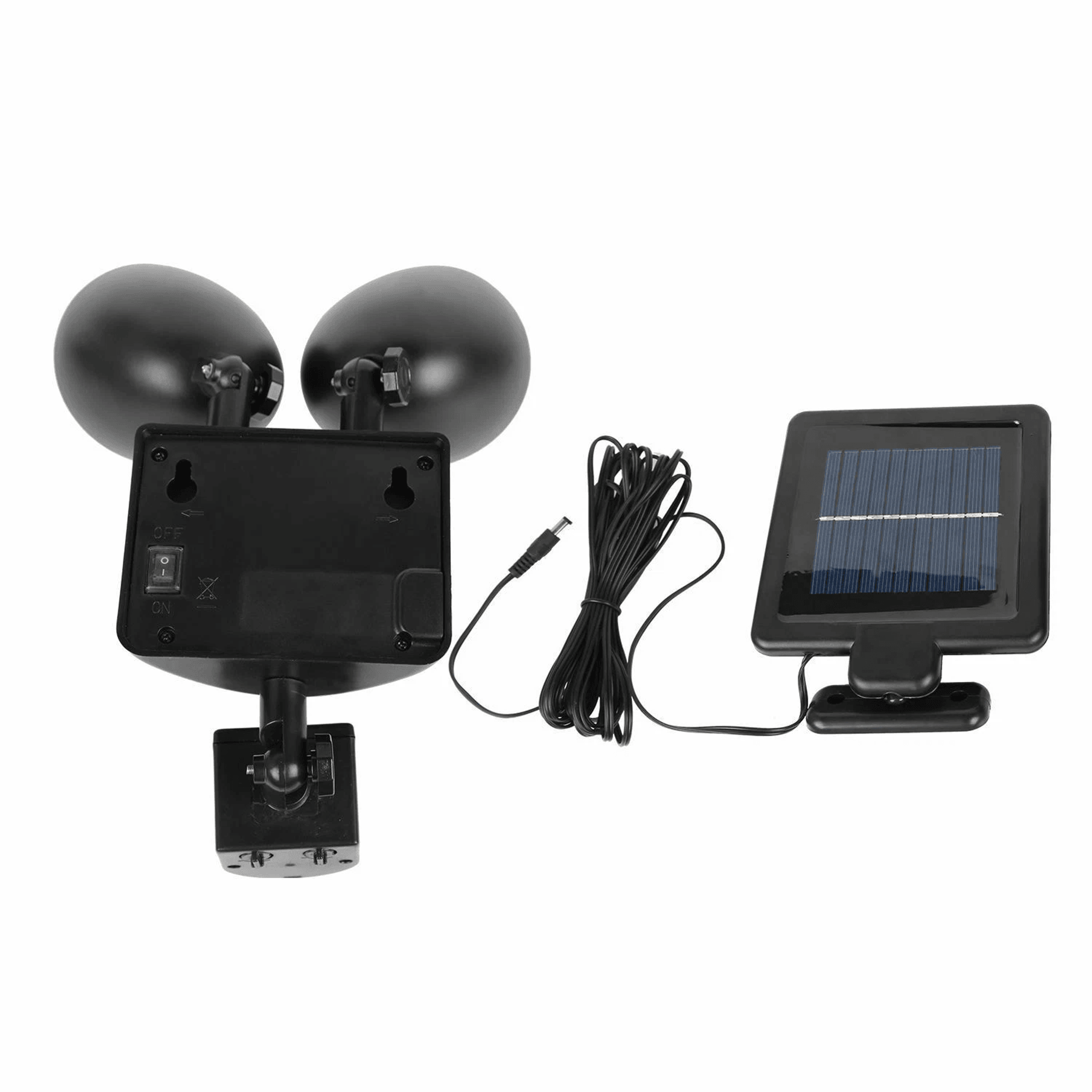 LED Dual Security Detector Motion Sensor Outdoor Floodlight Solar Spot Light For Home Security And  2