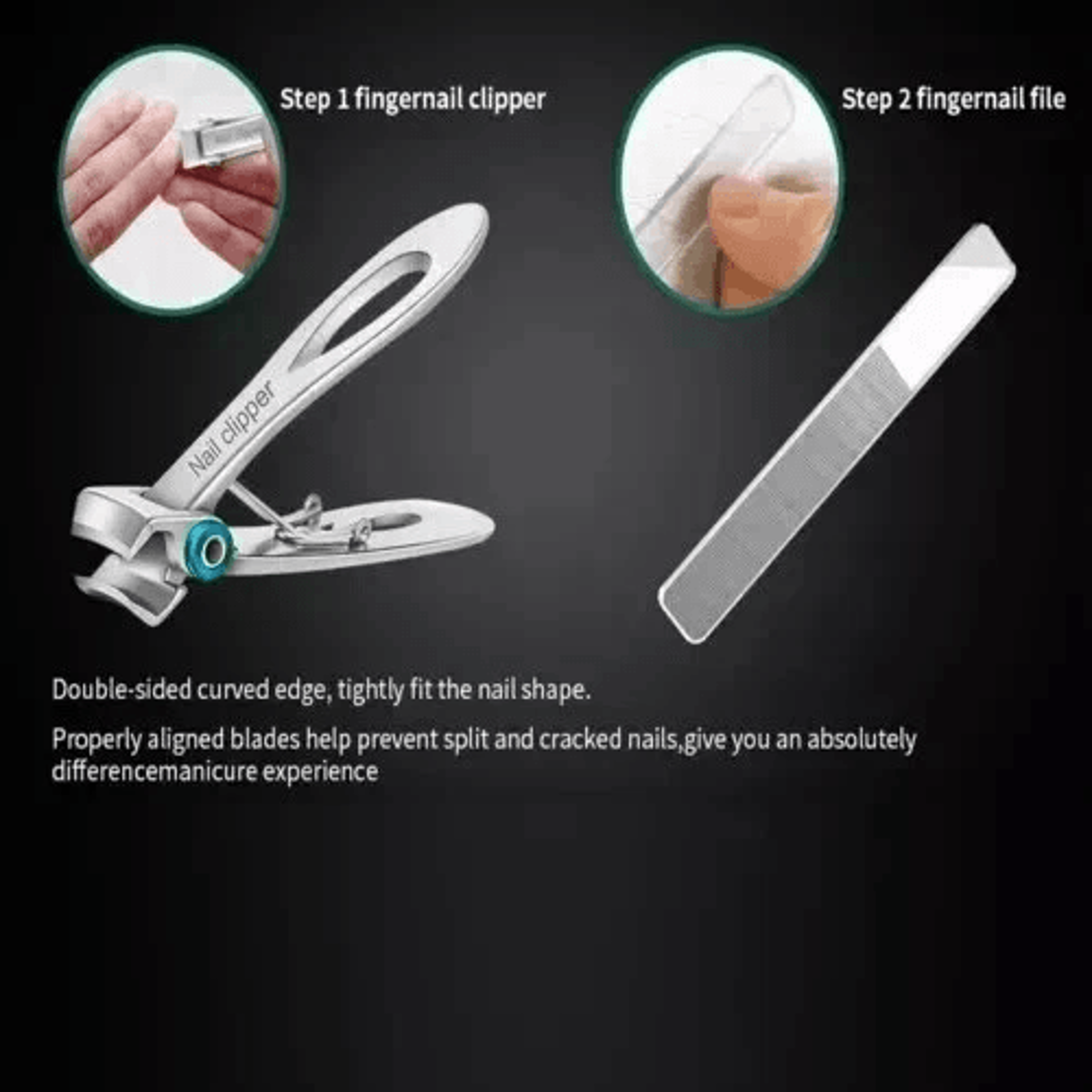 Extra Large Toe Nail Clippers For Thick Nails Stainless Professional Heavy Duty Clippers Precision  3