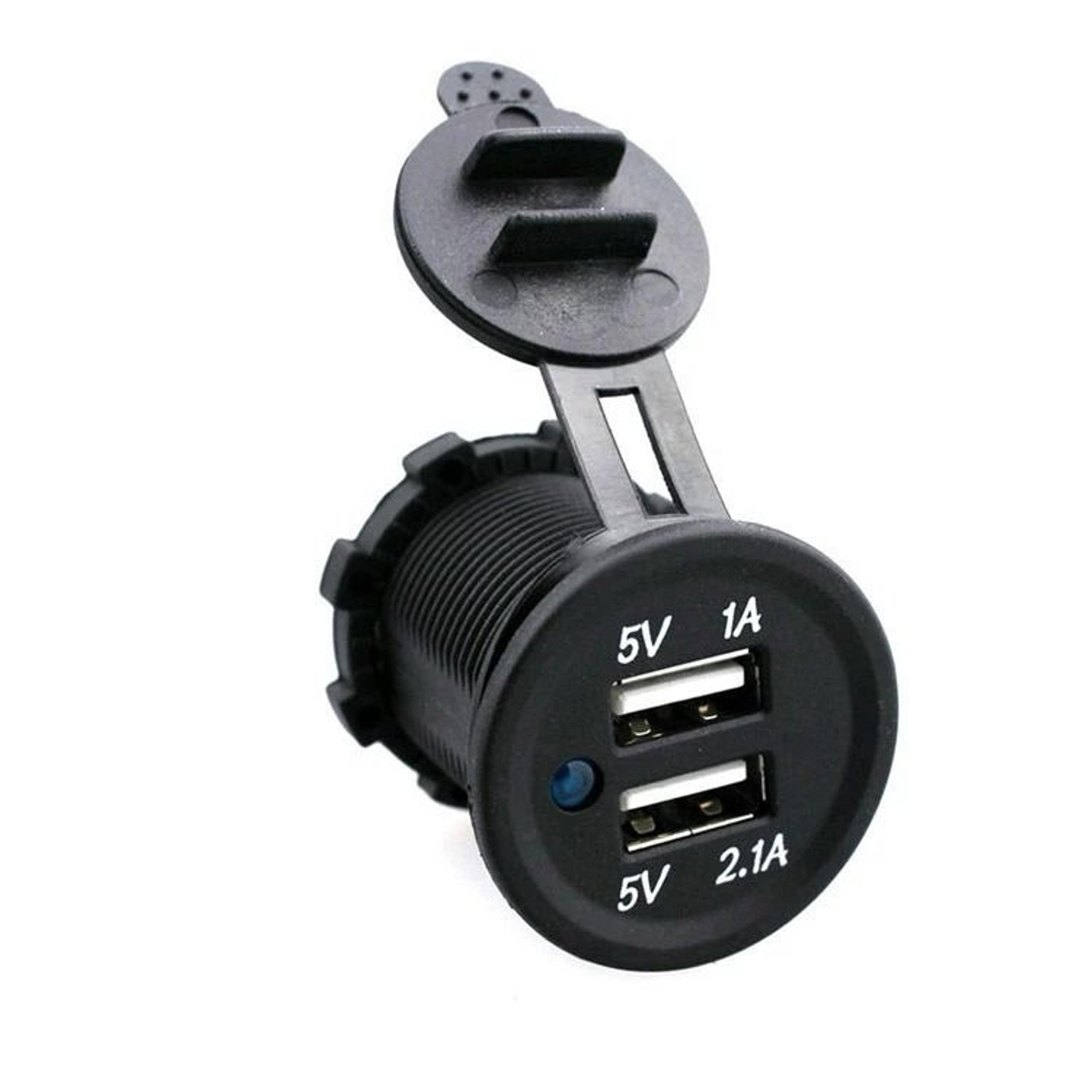 LED Digital Display Voltage Meter 12V 3 Gang Waterproof Voltmeter For Car Battery Truck RV Marine 10