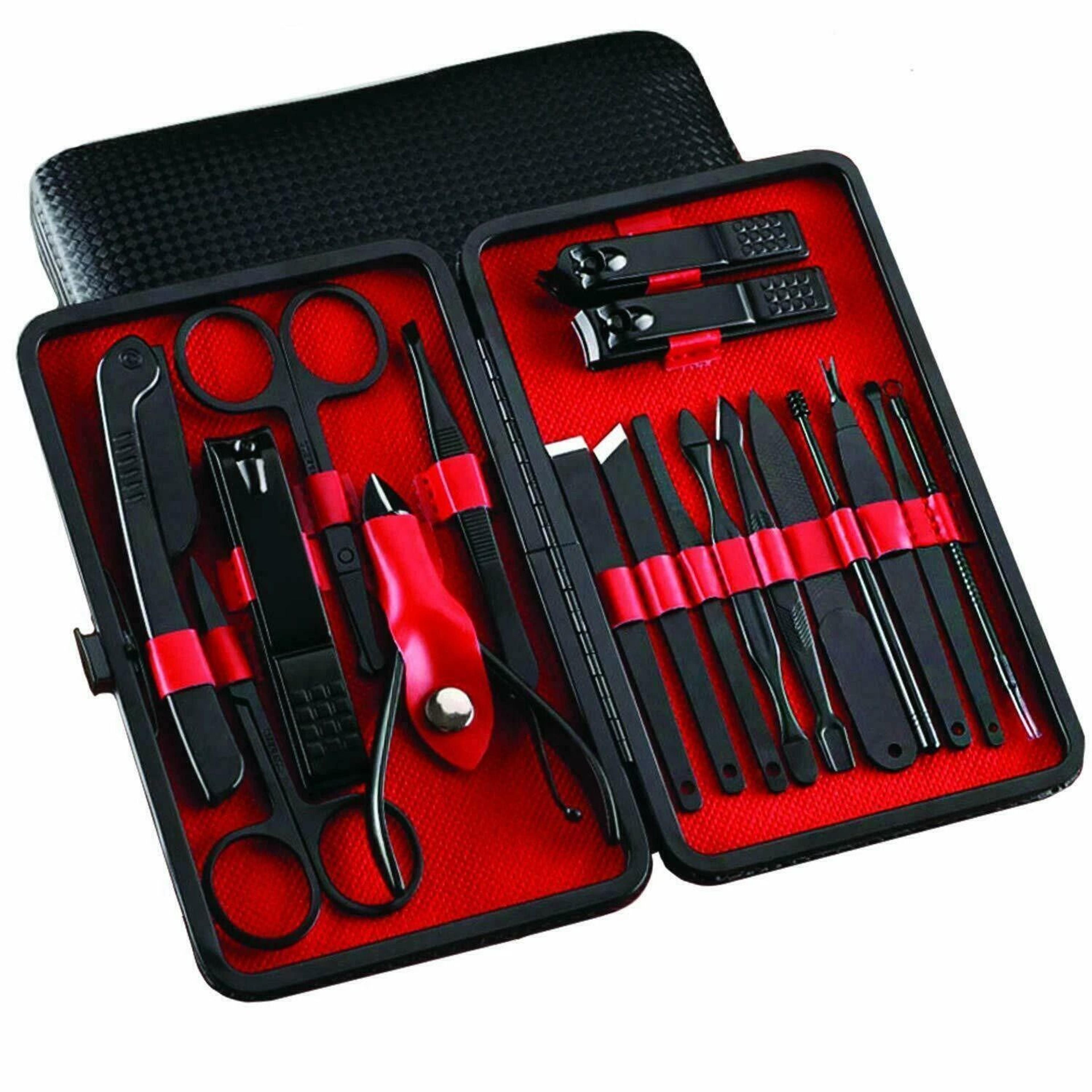 professional stainless steel manicure set, pedicure tools, nail clippers for precise grooming