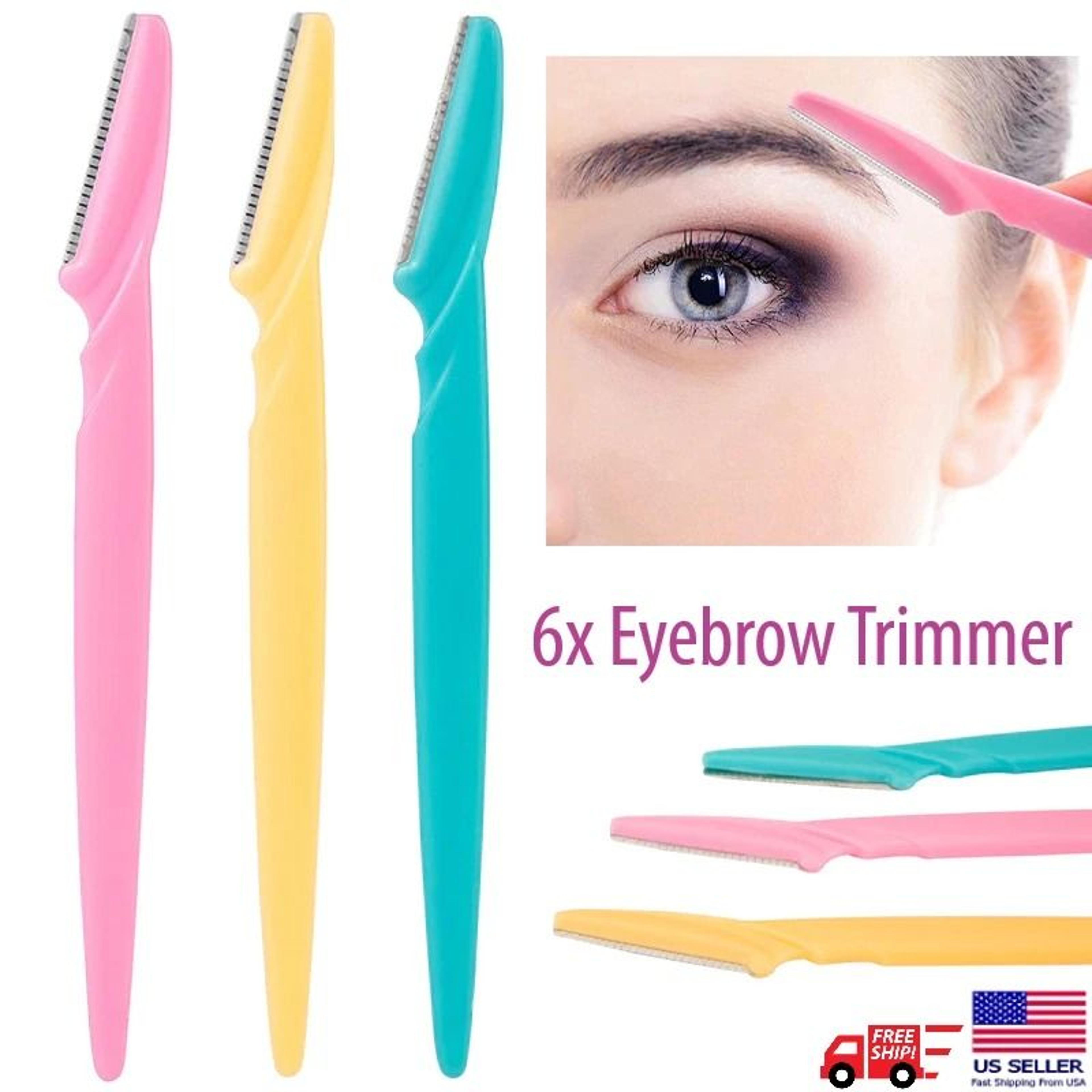 Blade Face Hair Trimmer Eyebrow Razor Shaver Dermaplaning Tool For Makeup Beauty And Skin Care 10