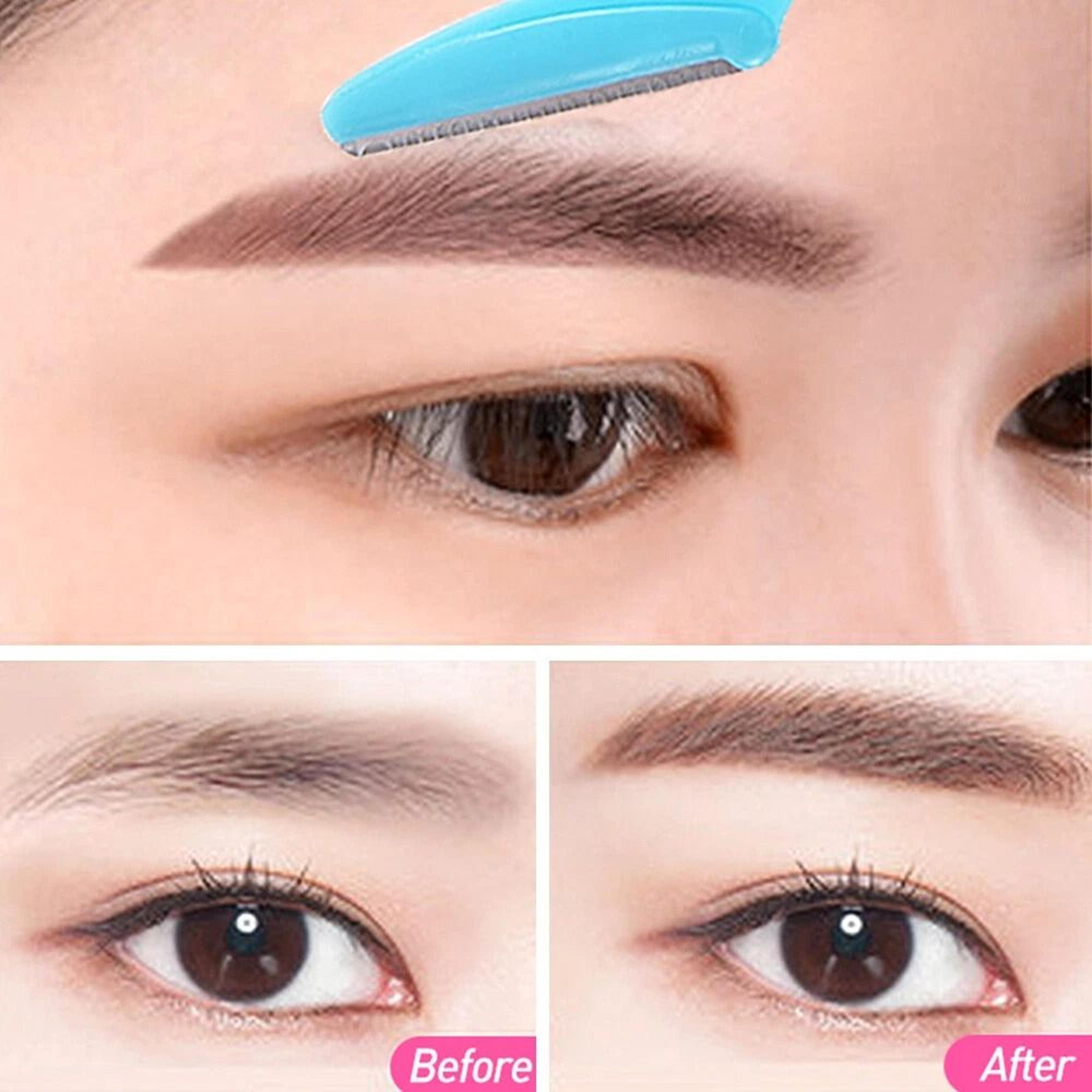 Blade Face Hair Trimmer Eyebrow Razor Shaver Dermaplaning Tool For Makeup Beauty And Skin Care 9