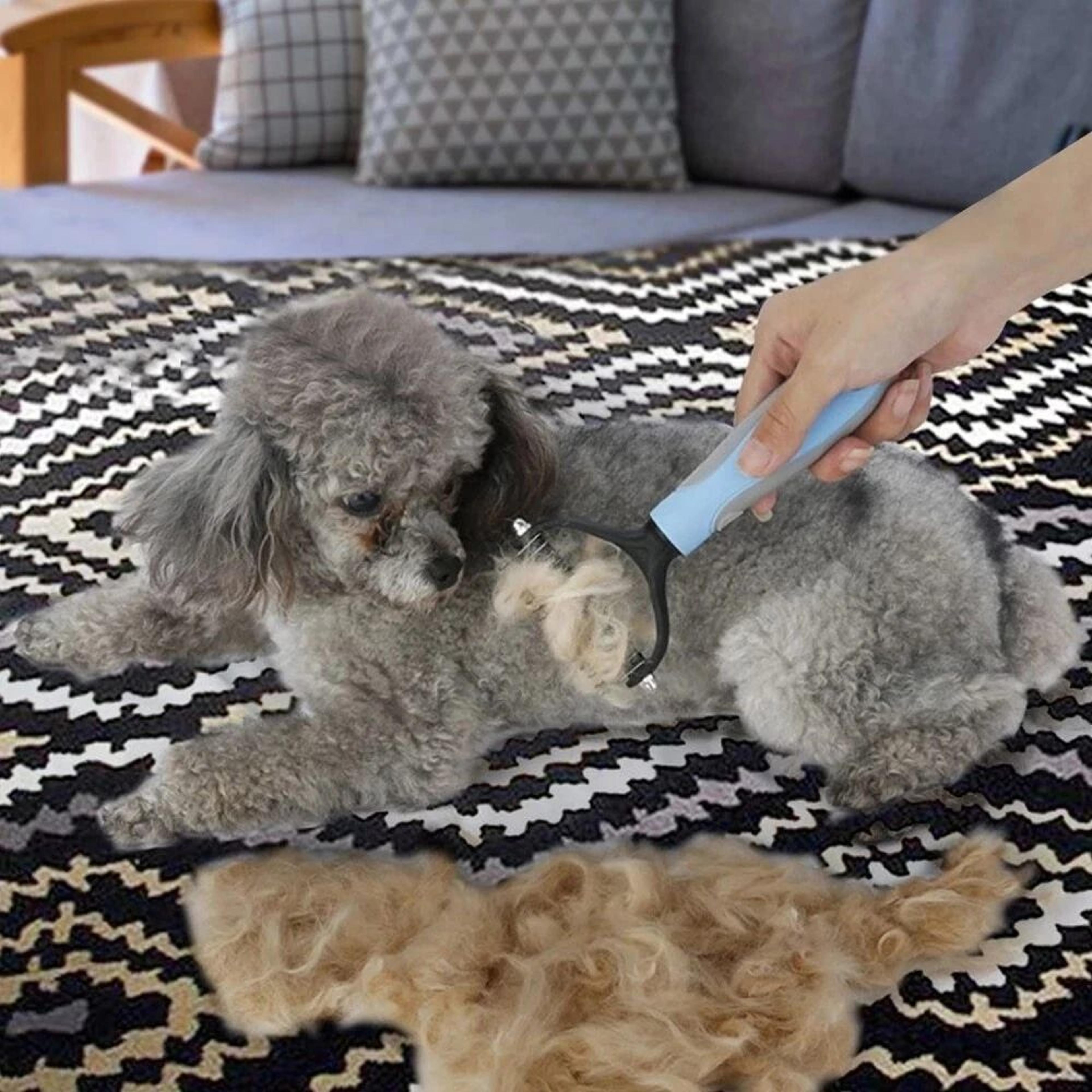 2 Sided Pet Shedding Brush Grooming Tool For Dogs  Cats Undercoat Comb For Pets 10