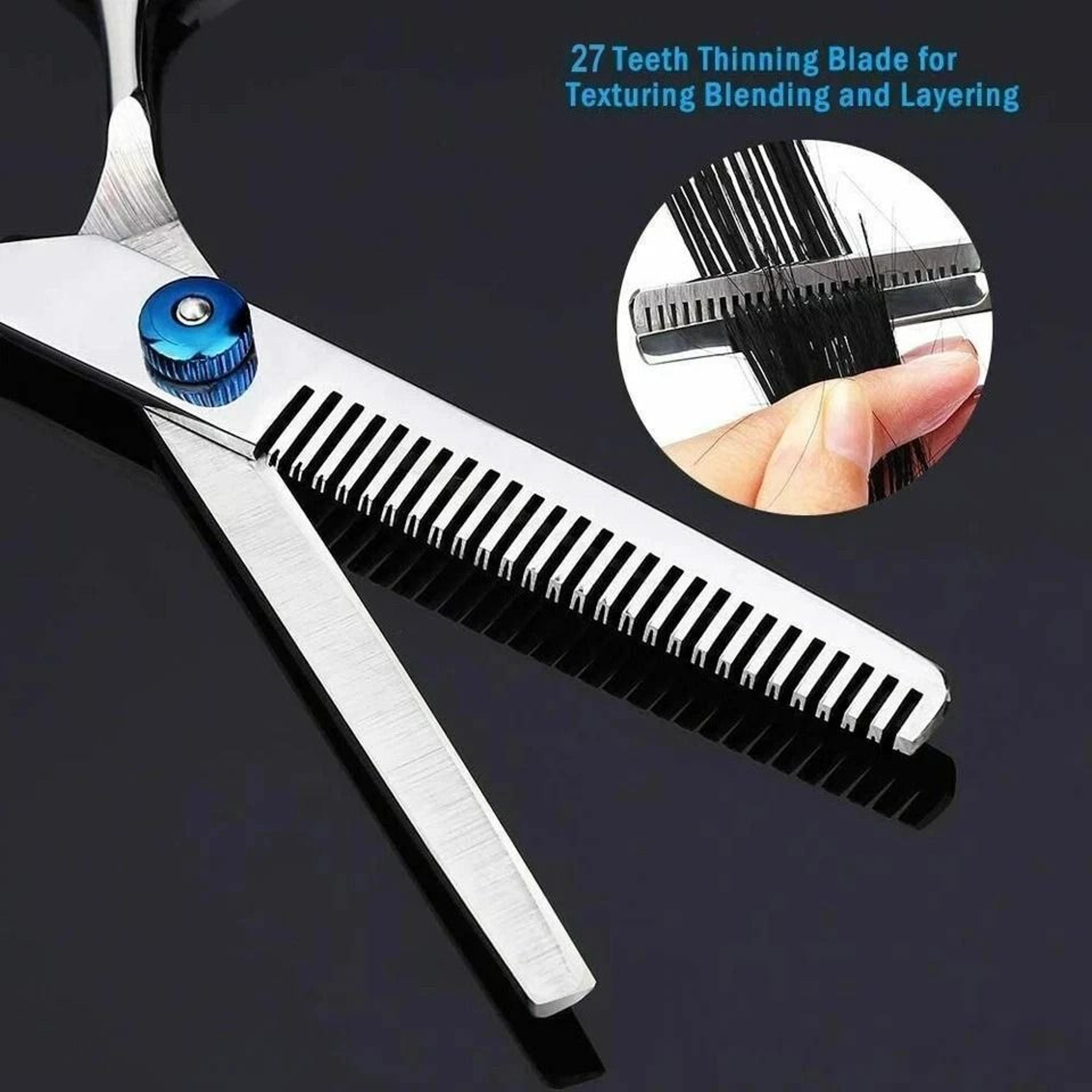 Hair Cutting Thinning Scissors Barber Shears Set Professional Hairdressing Salon Tools For Experts 5