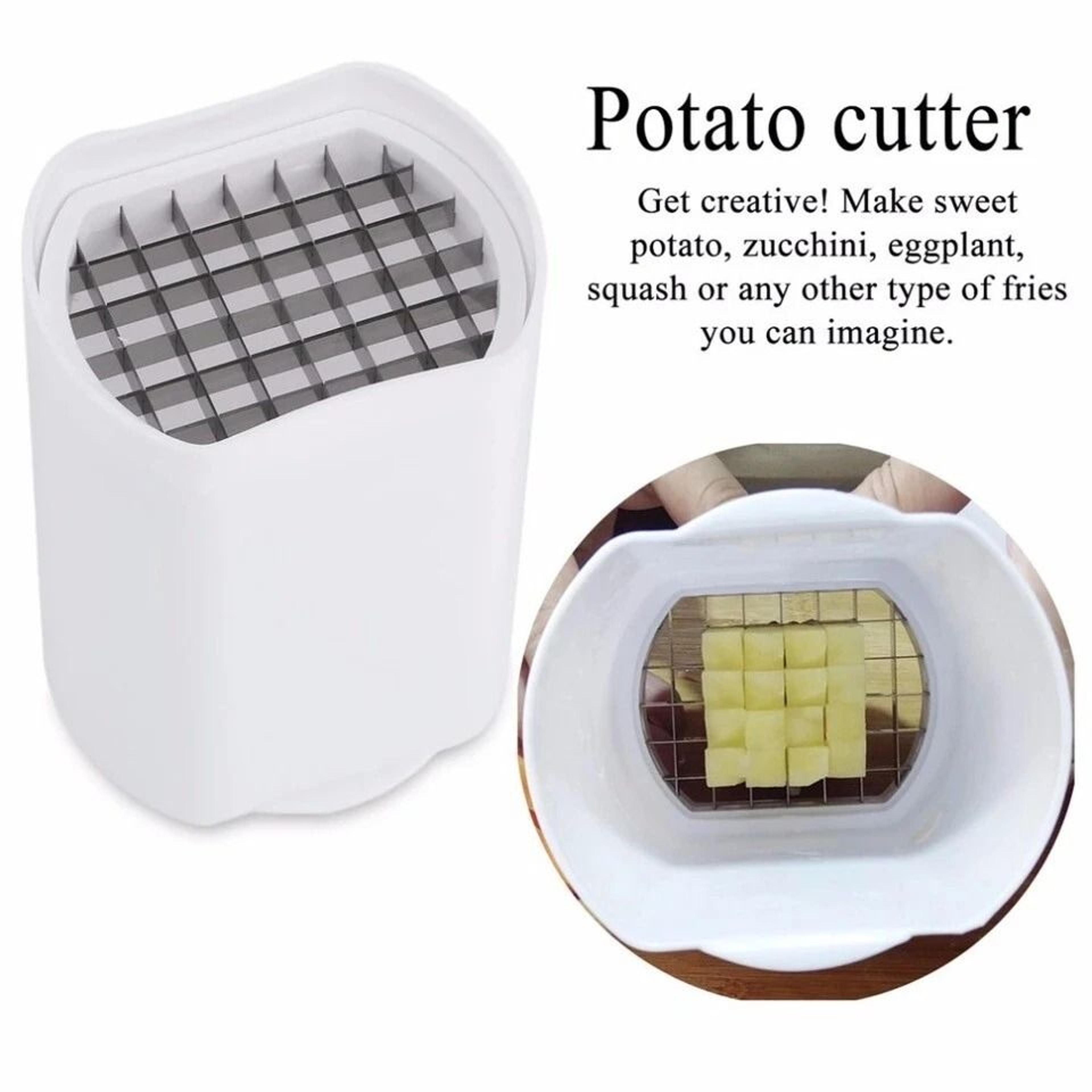 One Step French Fry Cutter New Kitchen Fries Potato Vegetable Fruit Slicer Tools For Easy Cutting 2