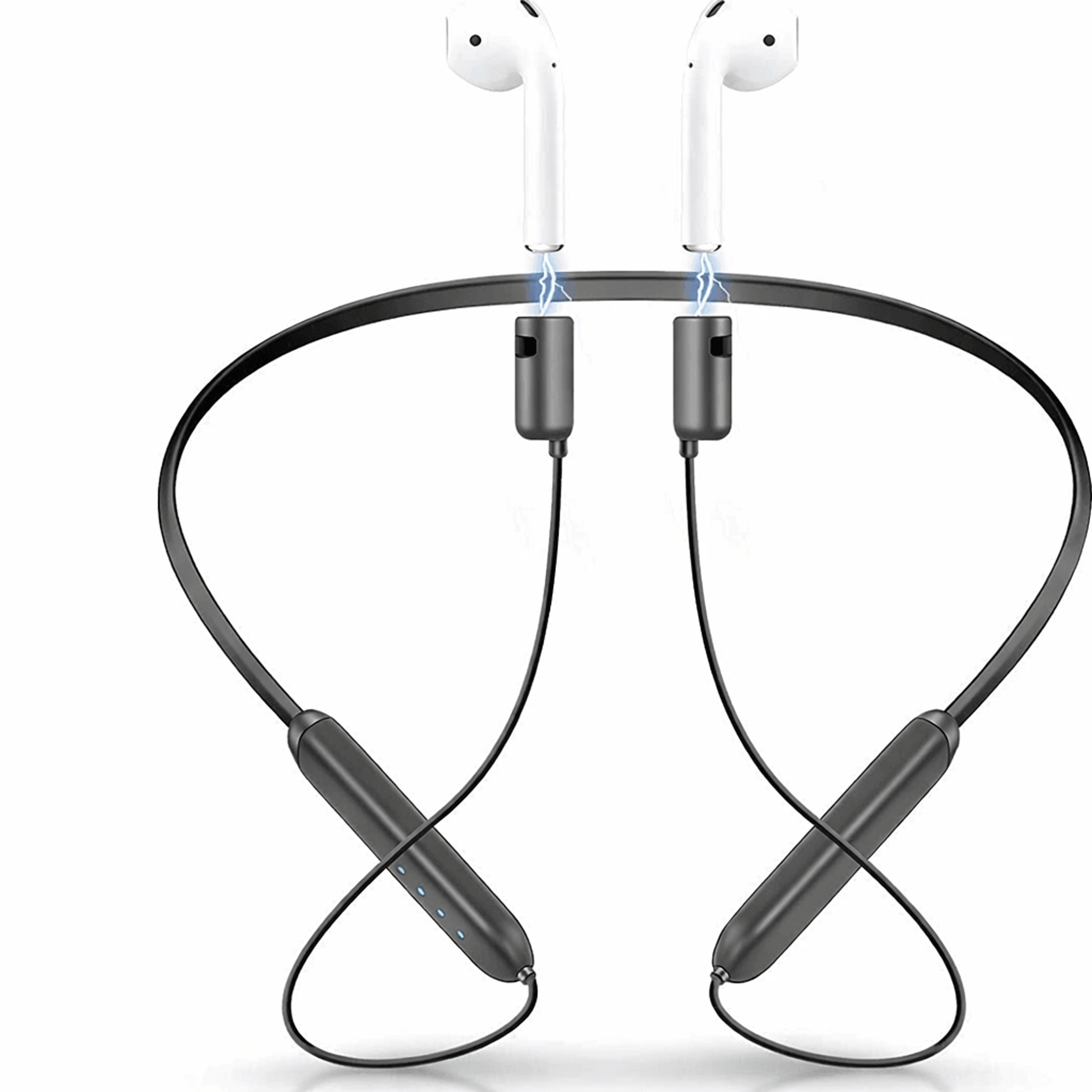 replacement airpods charging case, power bank, airpods neck strap, portable charging solution