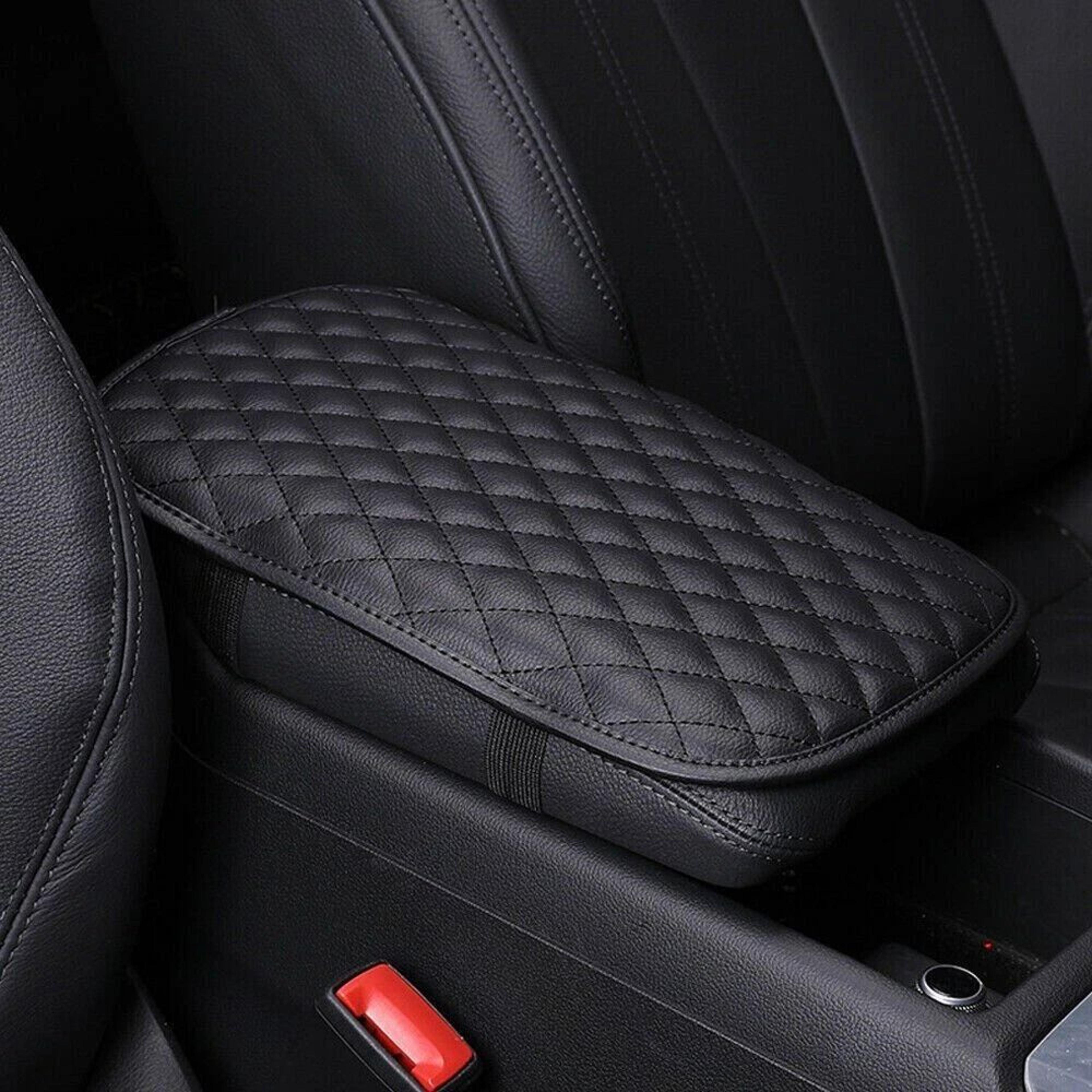 armrest cushion cover for car, center console box pad protector, premium car accessories for comfortable ride