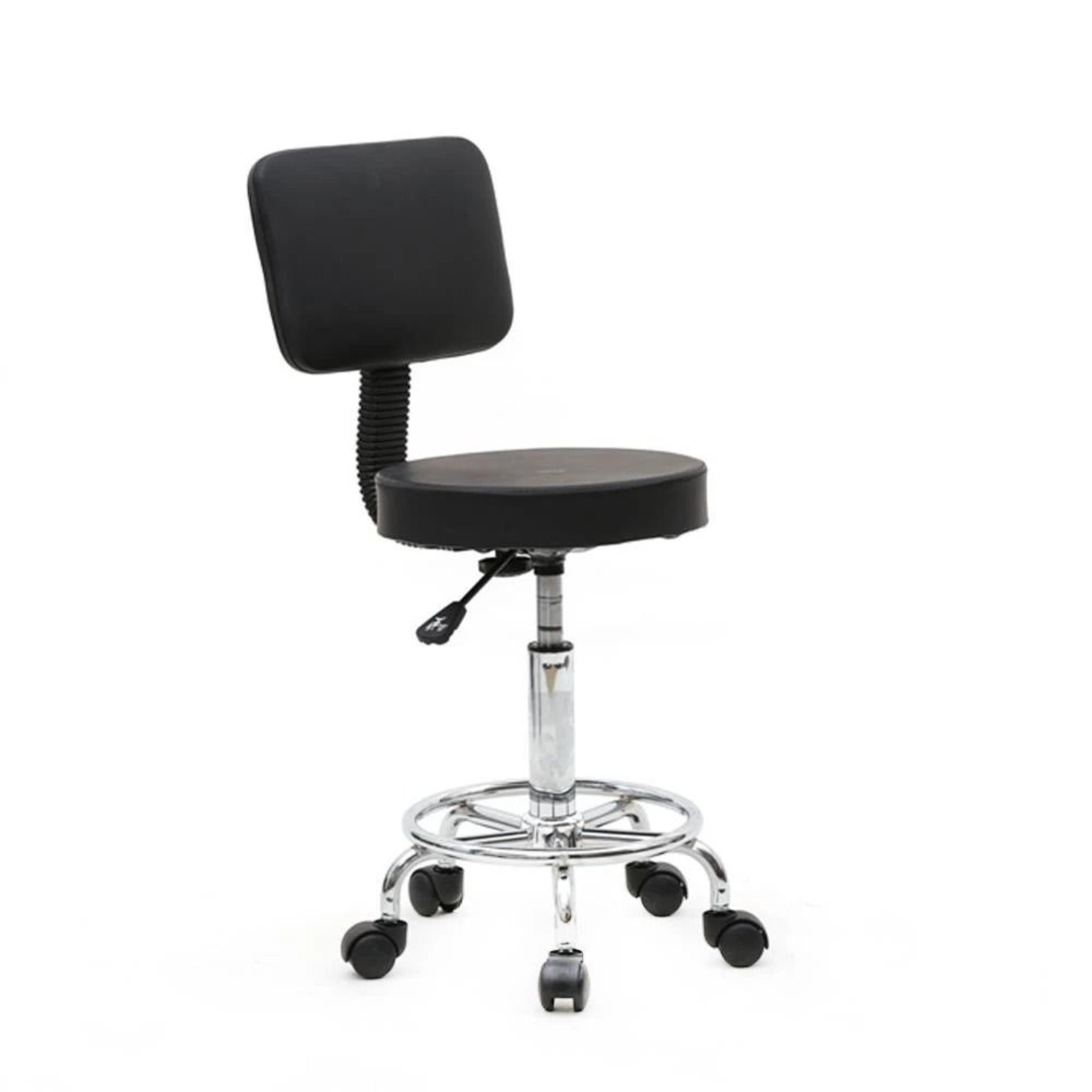 Adjustable Salon Stool Chair HeavyDuty Hydraulic Rolling For Beauty Massage  Spa Smooth Rolling 2