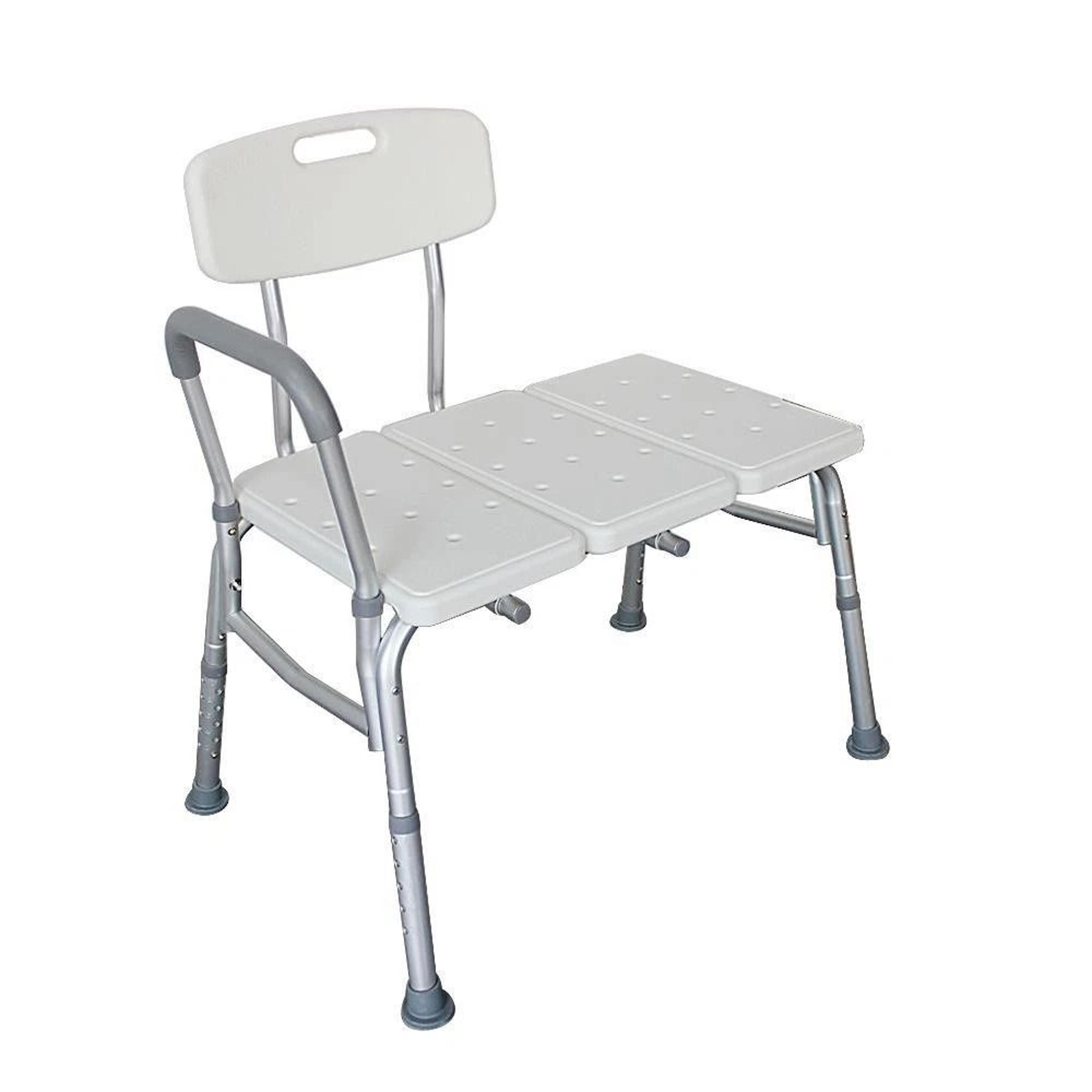 adjustable backrest medical tub transfer bench, bathtub chair, lightweight and durable