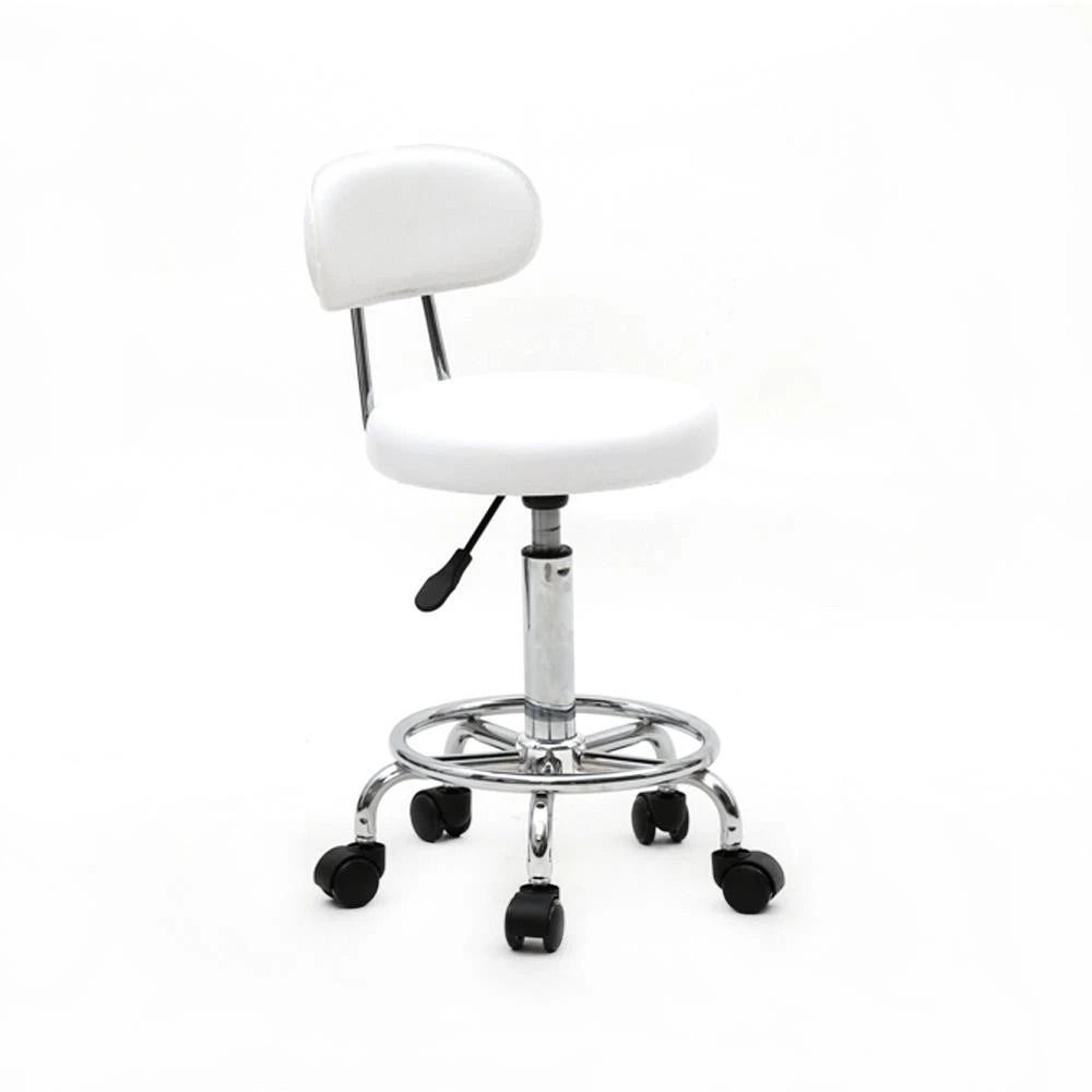 Swivel Salon Stool Chair With Adjustable Hydraulic Height Massage Spa Beauty Seat 3