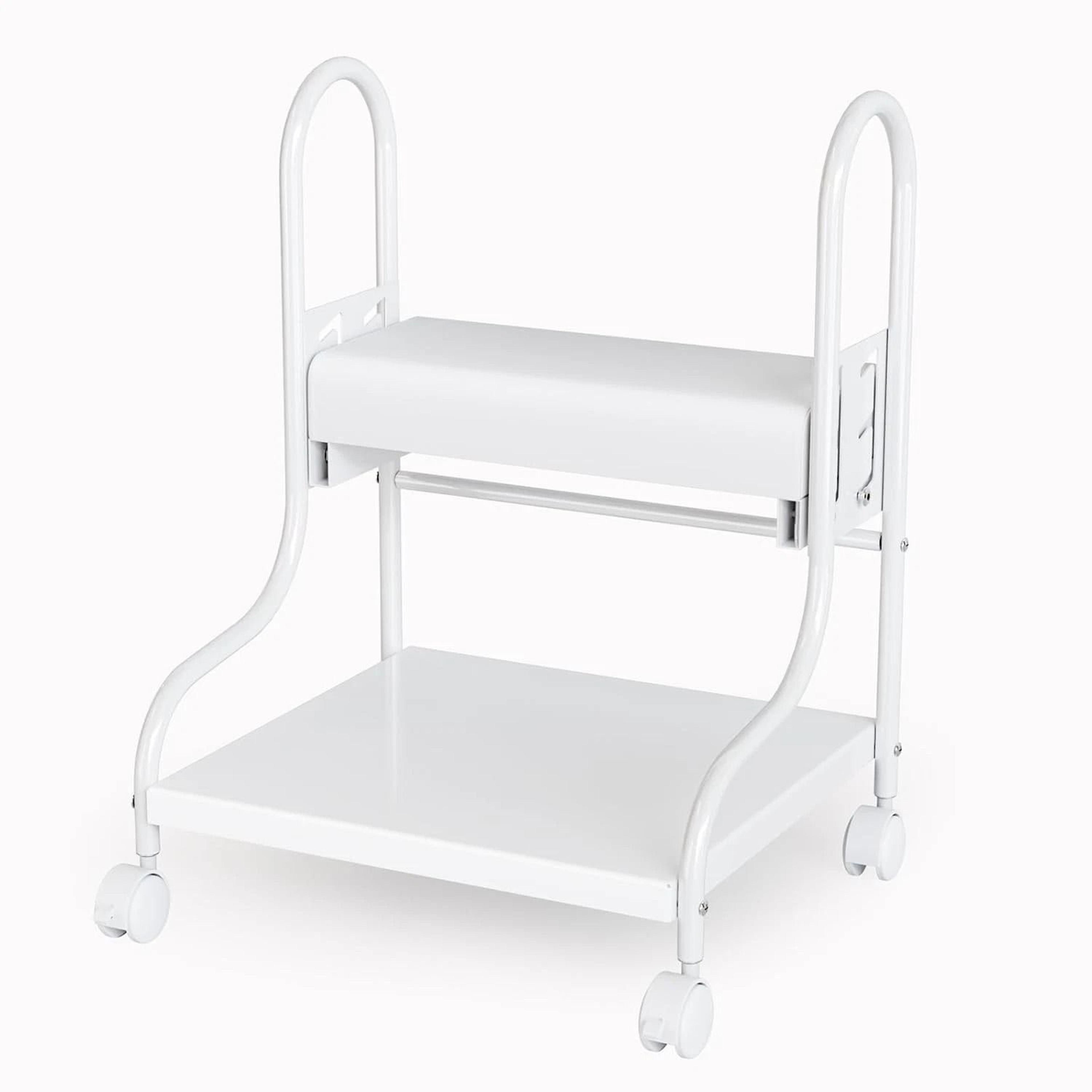 Nail  Foot Spa Cart Adjustable Height Trolley With PU Pad Locking Casters For Comfort And Durabilit 9
