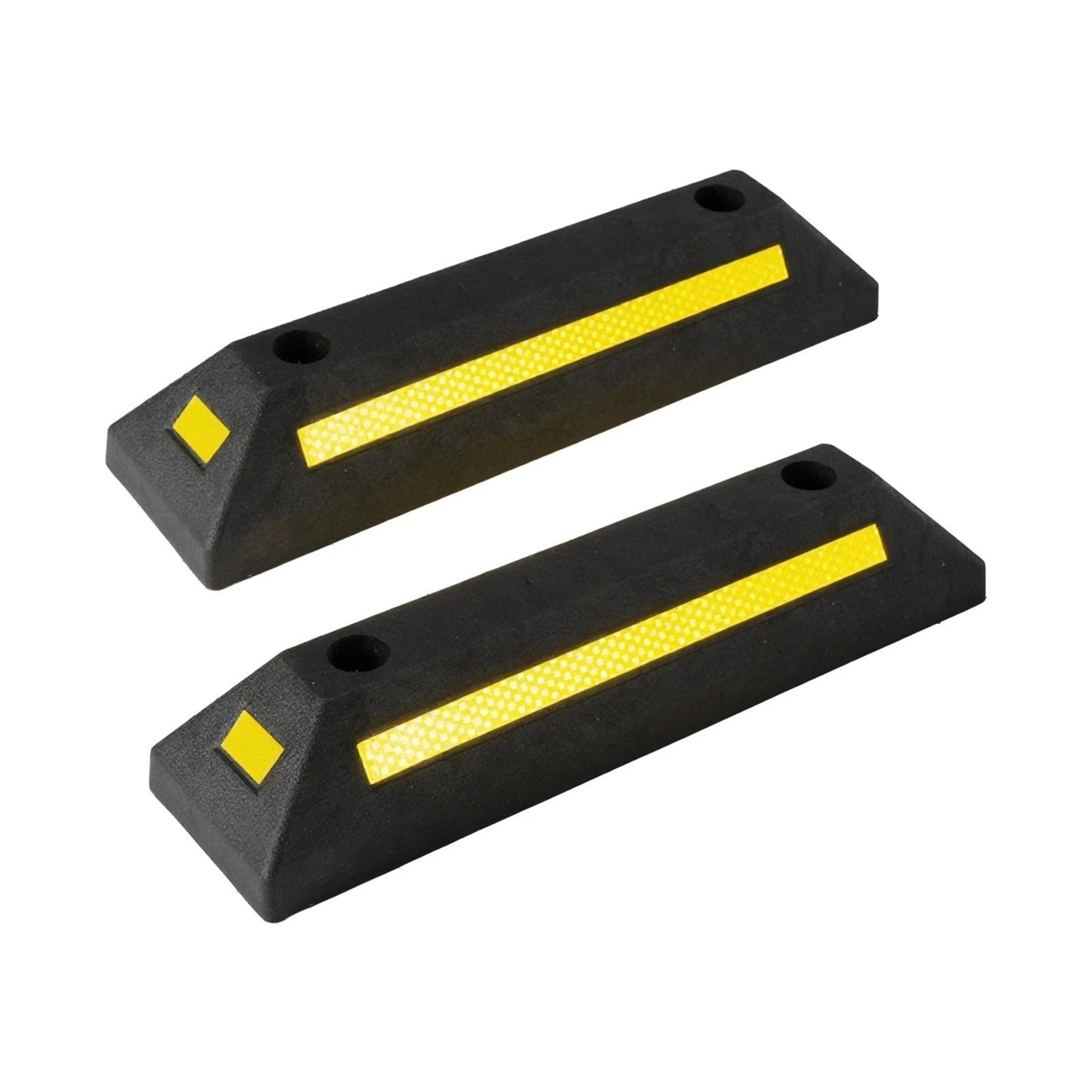 parking stopper for garage, garage parking aid for cars, trucks & curb protection