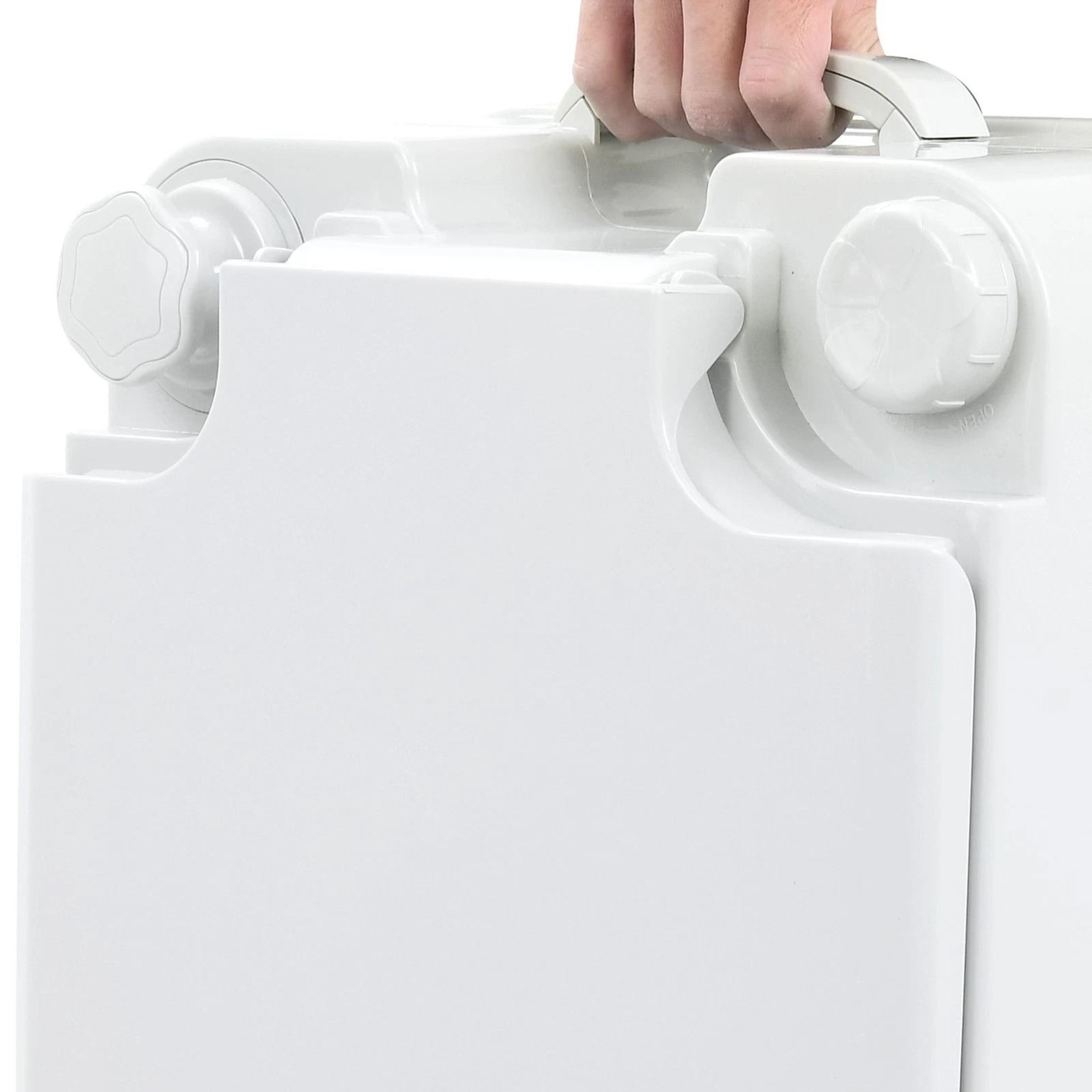 Portable Potty Toilet For Outdoor Camping Travel Mobile Flush Toilet Includes Paper For Convenience 4