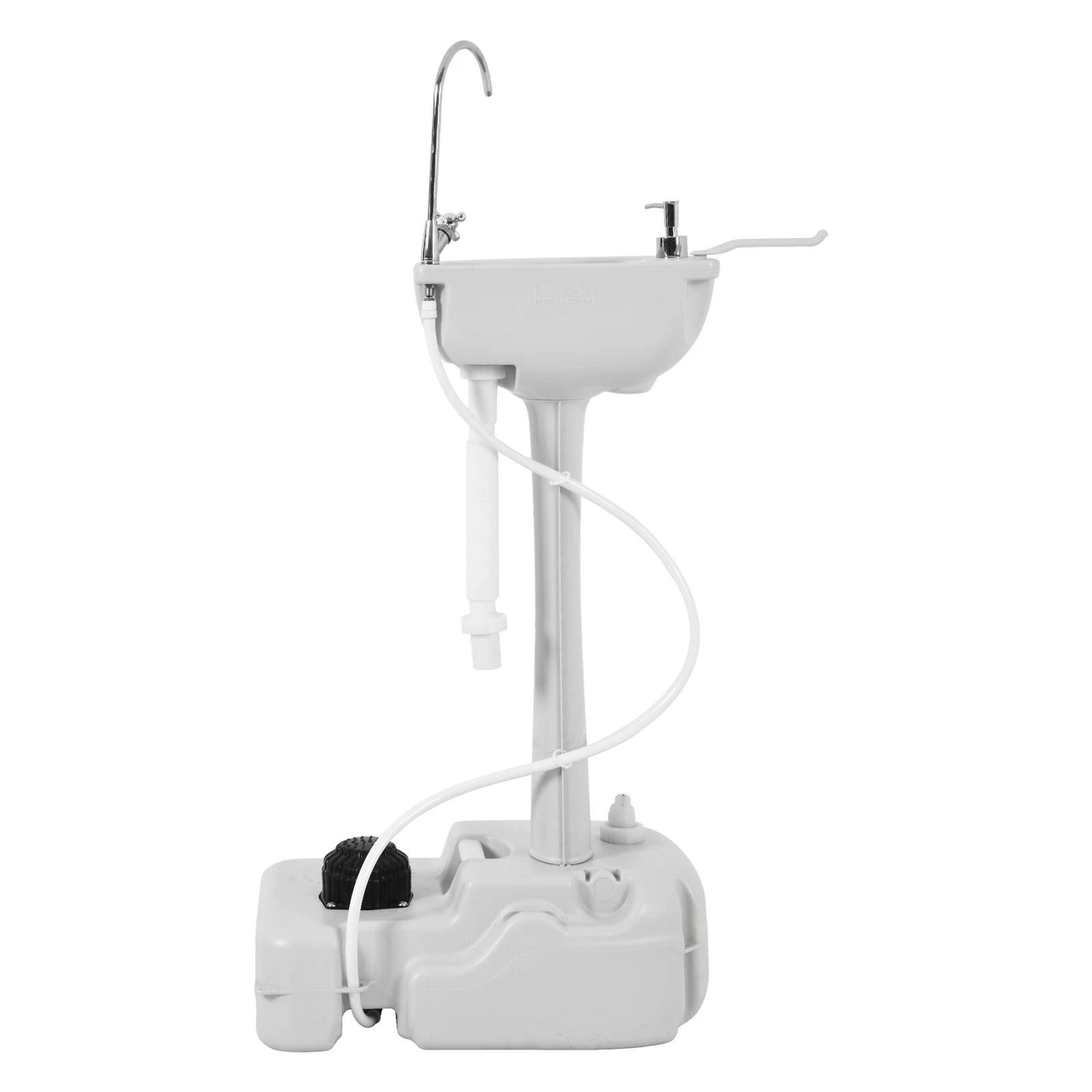 Portable Camping Sink Hand Washing Wash Basin Stand Wheel  Upgrated Outdoor Solution For Cleanlines 5