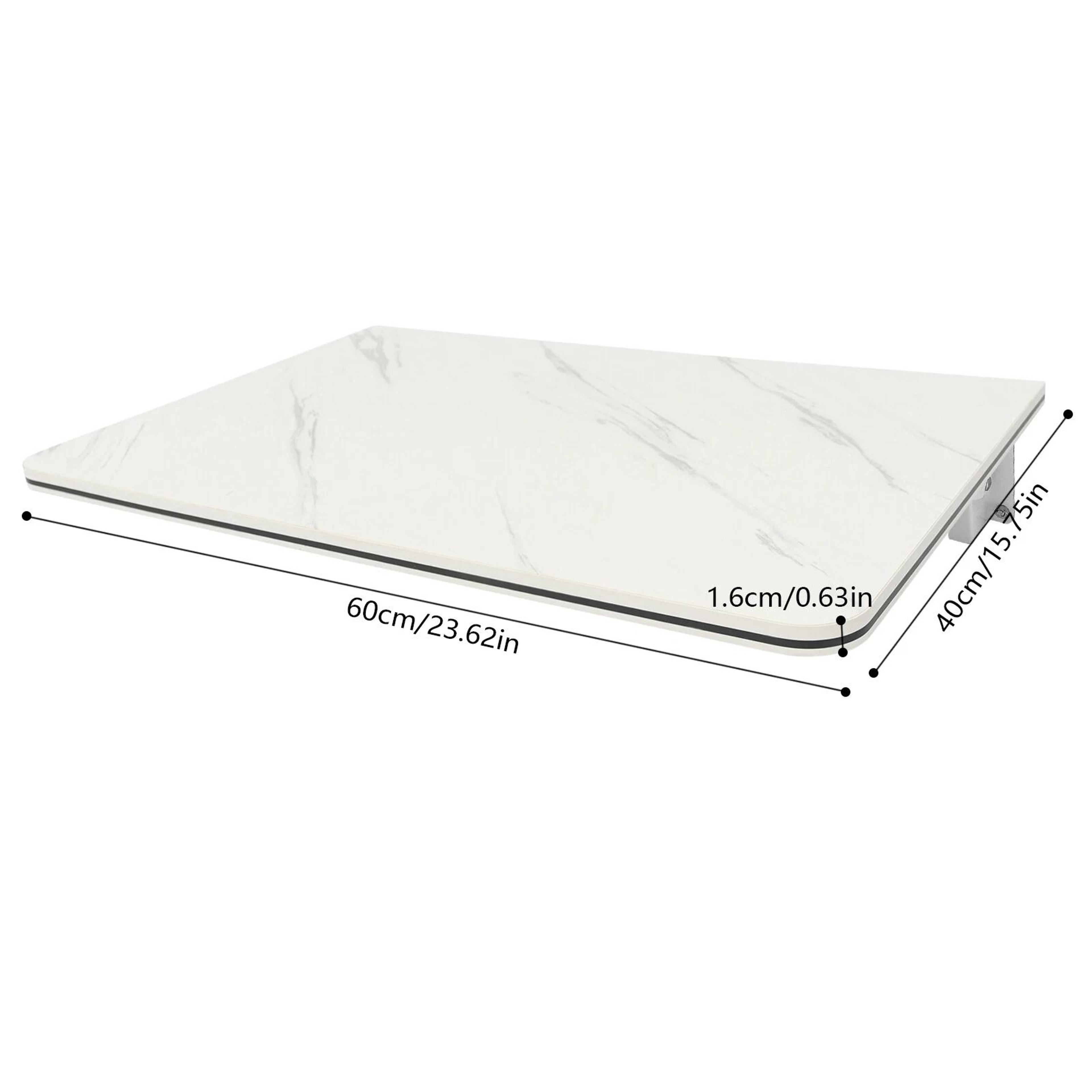 Folding Desk With Stylish WallMounted Durable MDF And Metal Design 10