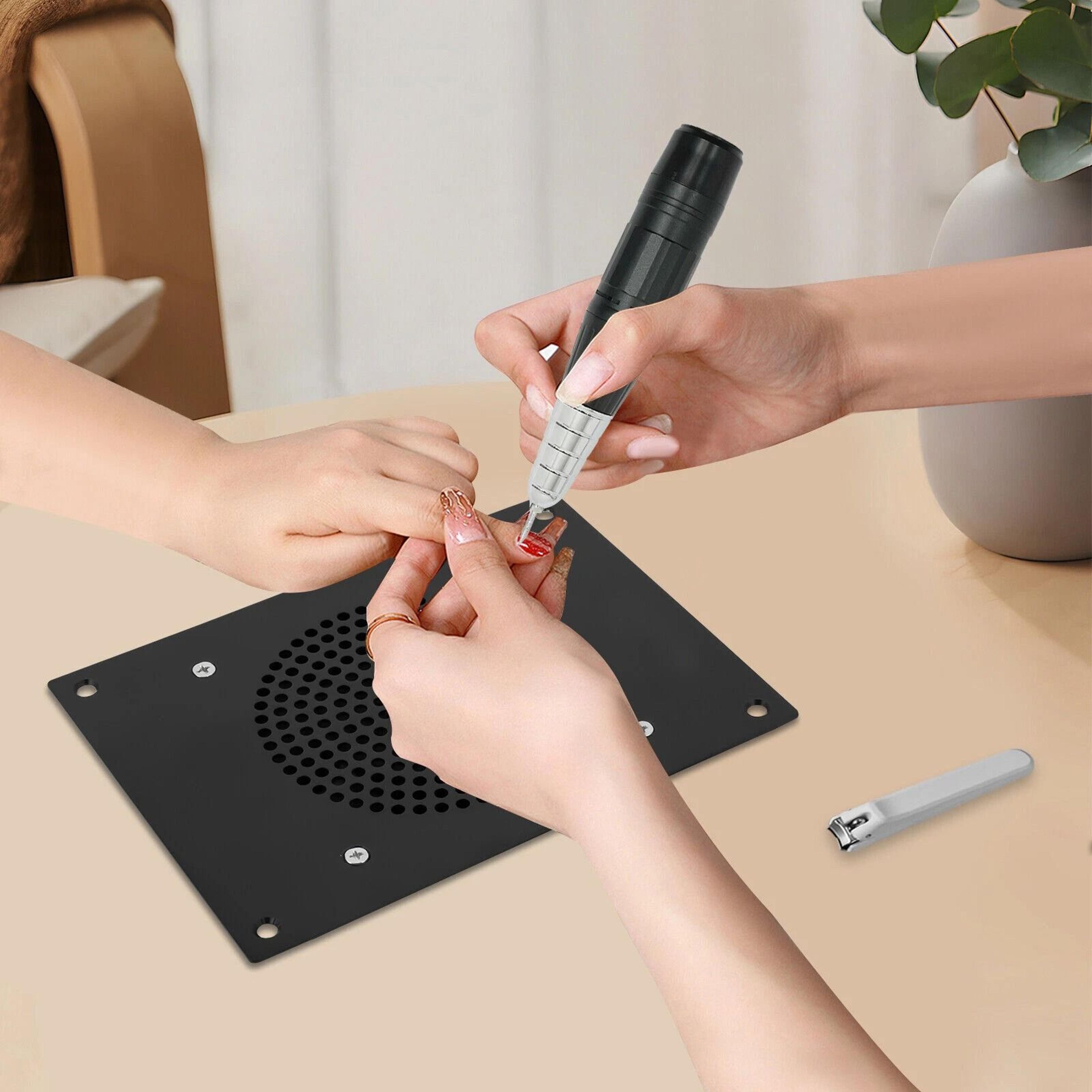 black wired nail dust collector, 6w electric high-efficiency nail dust collector
