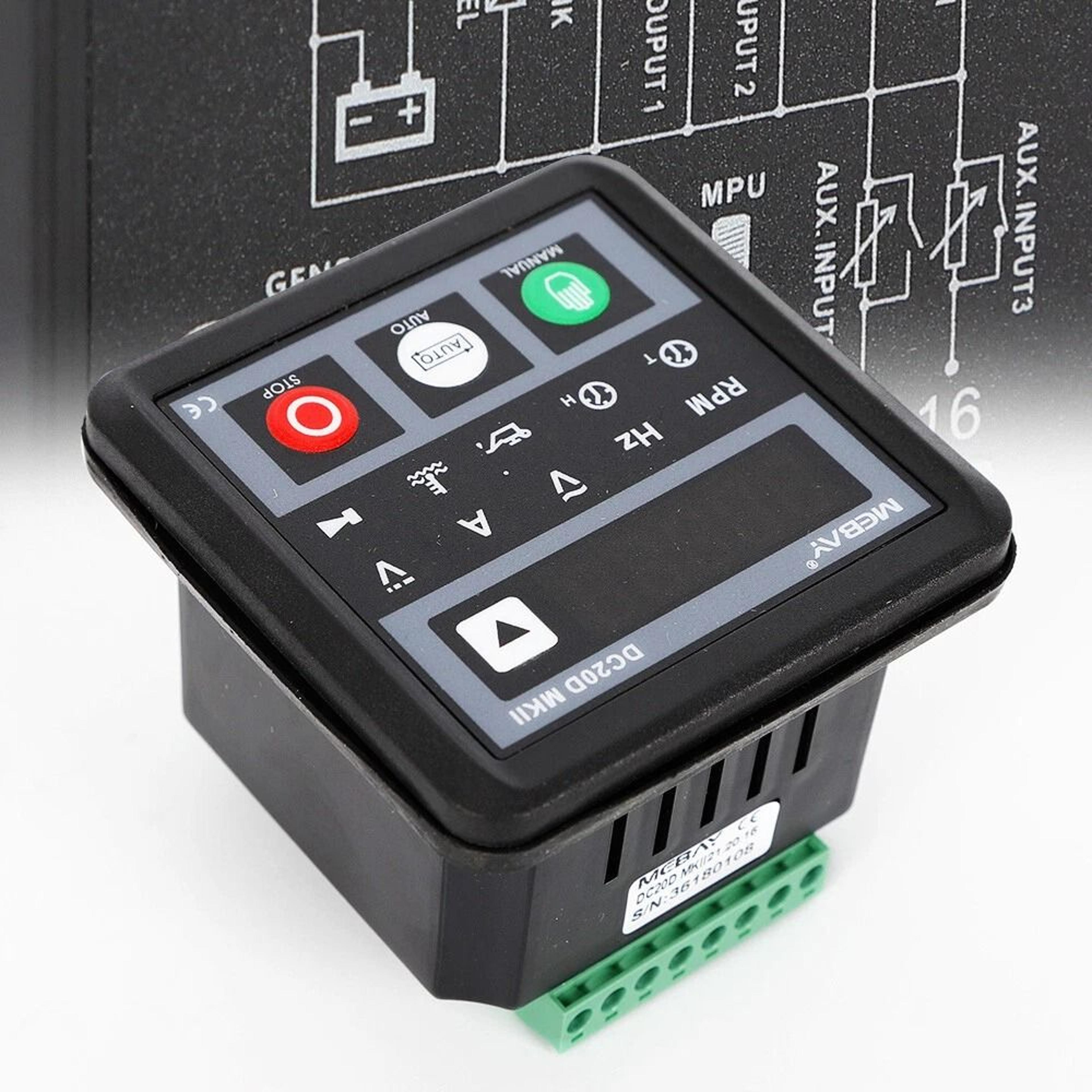 generator controller for gasoline genset, genset controller mk2