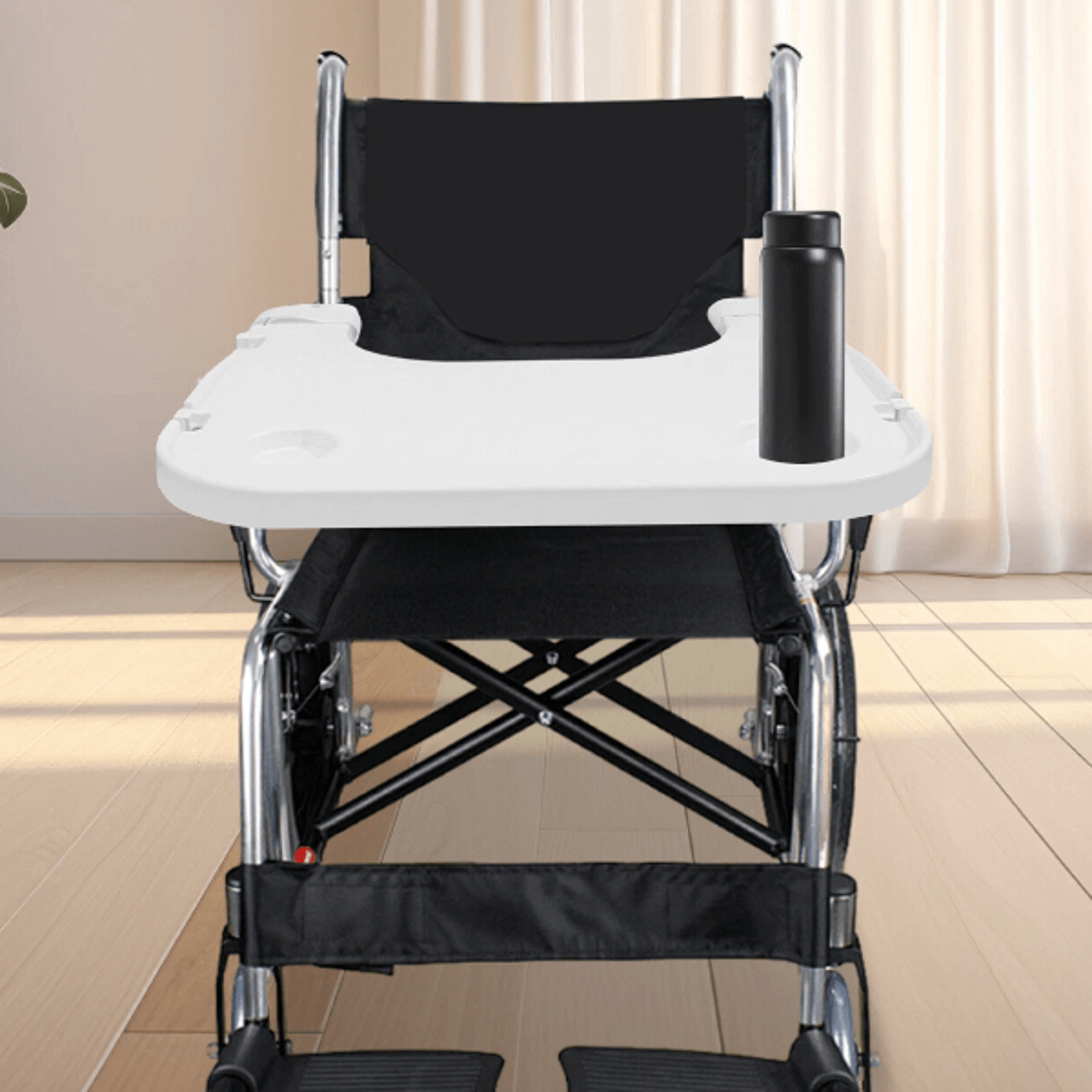 wheelchair table, board lap tray for reading, eating, convenient table for wheelchair users