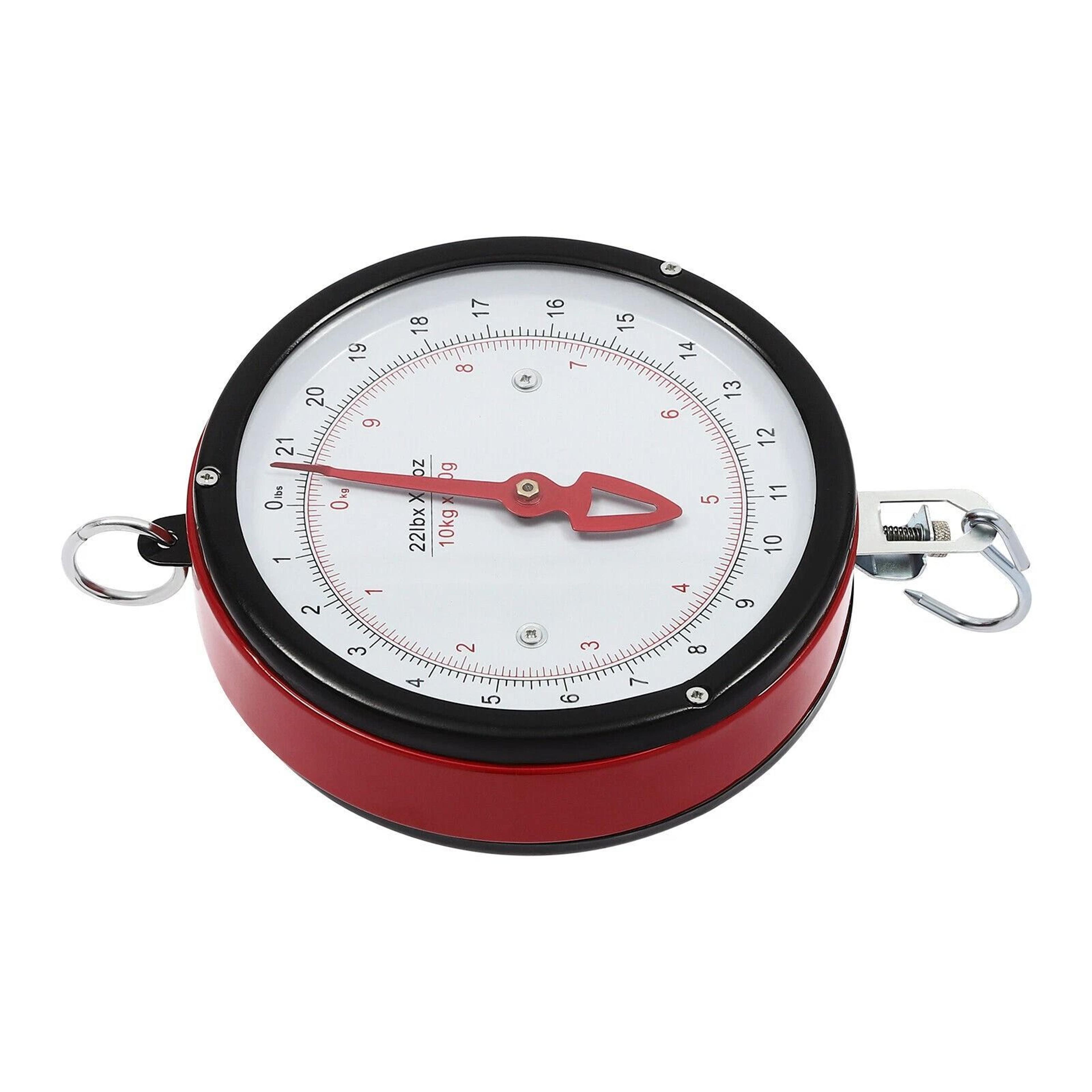 Mechanical Hanging Scale For Kitchen DoubleSided Dial With ScoopChain 14