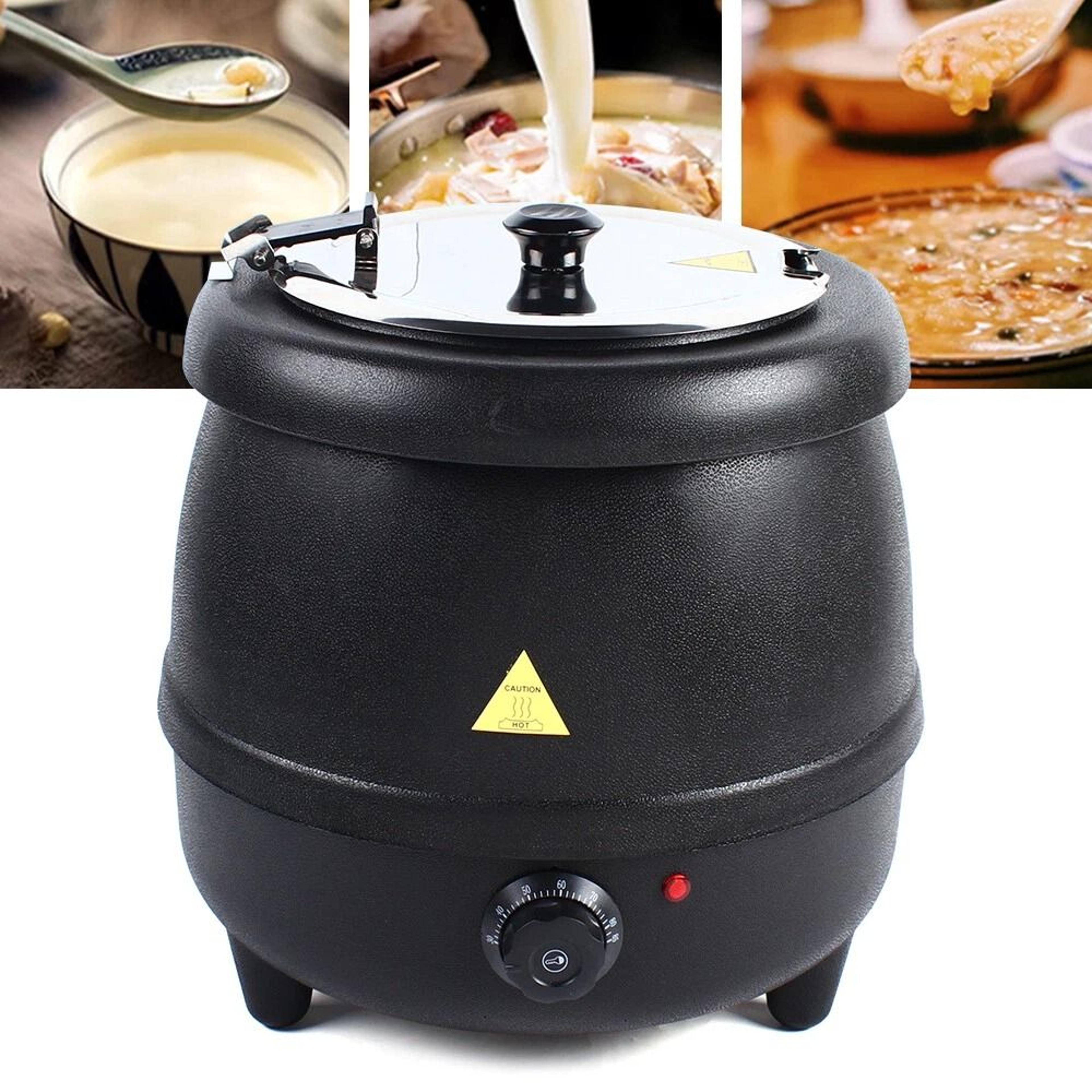 electric commercial soup kettle jug, mulled wine warmer