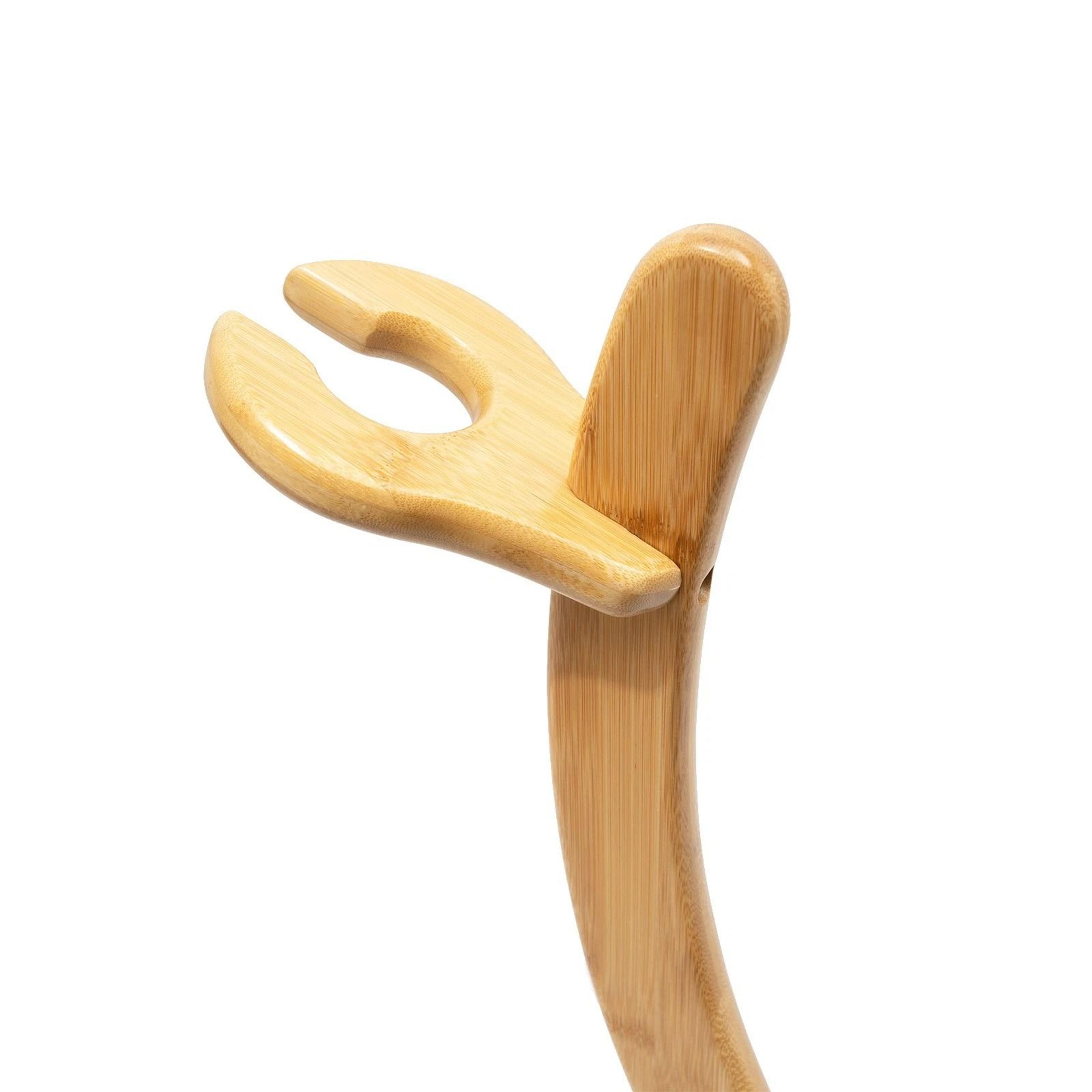 Guitar Floor Stand Bamboo Stand For Ukulele And Guitar Support 4