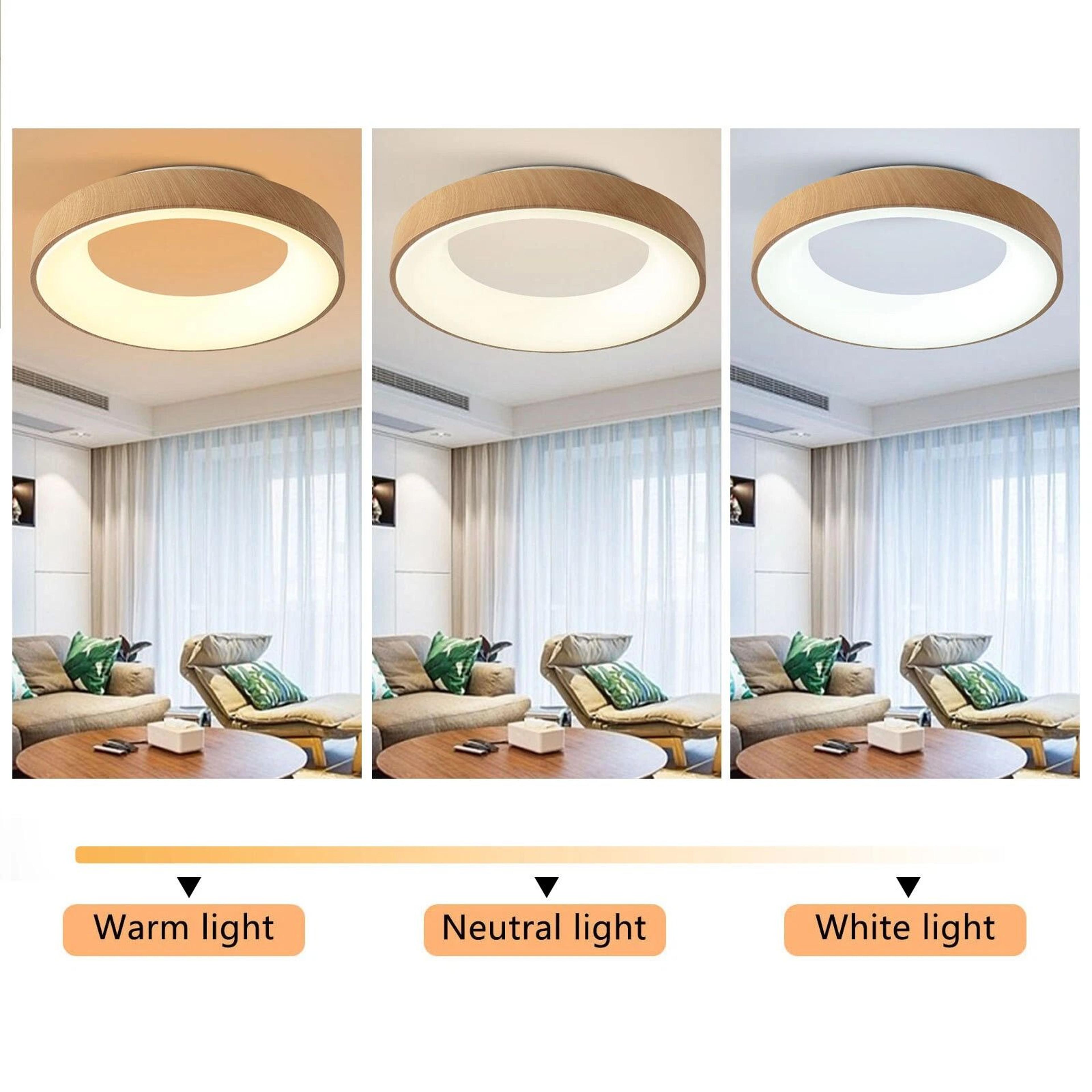 Acrylic Lampshade LED Ceiling Light Modern Flush Mount Indoor Chandelier Fixture 8