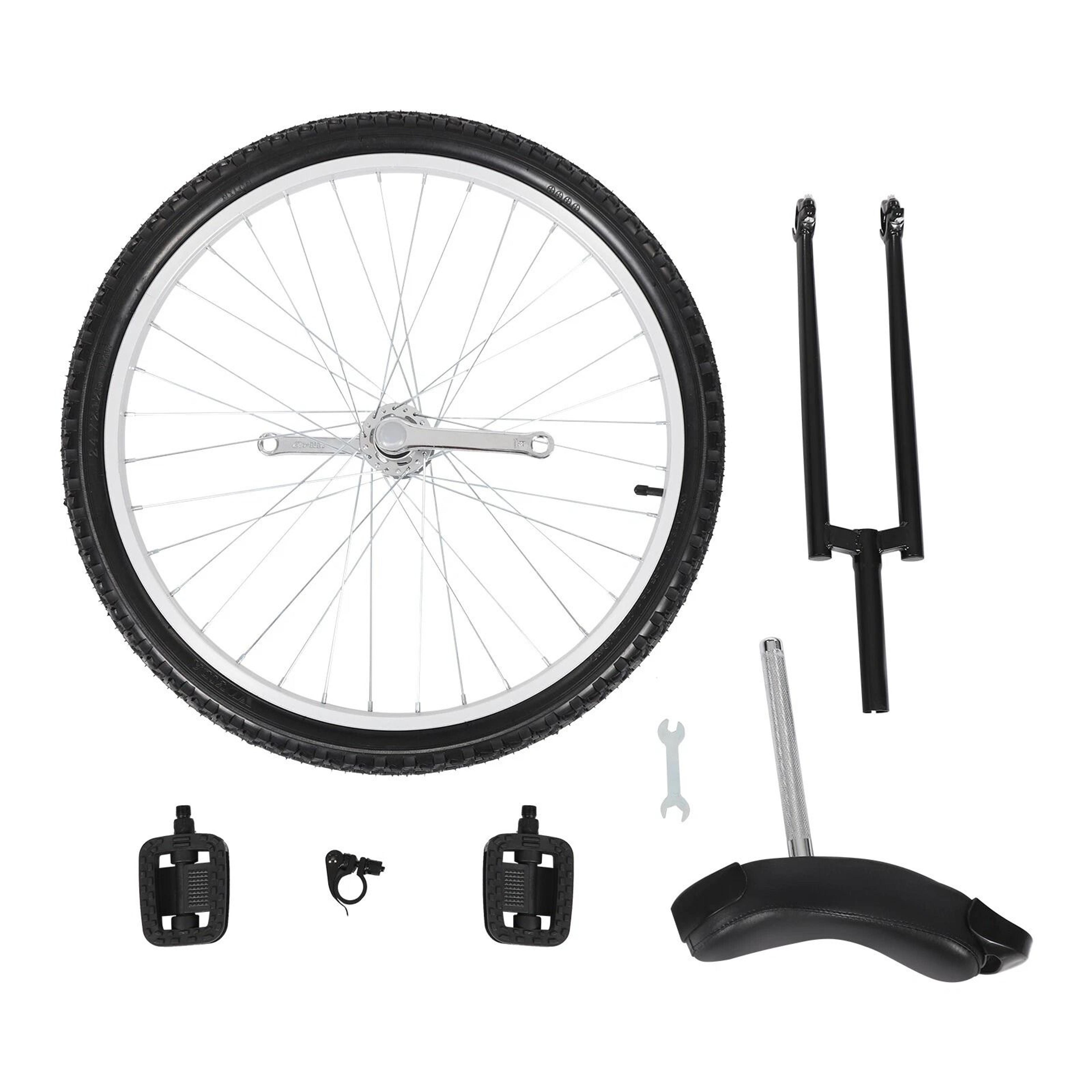 Adjustable Height Ride Bike Unicycle Steel Frame Bicycle For Unisex Adults 14