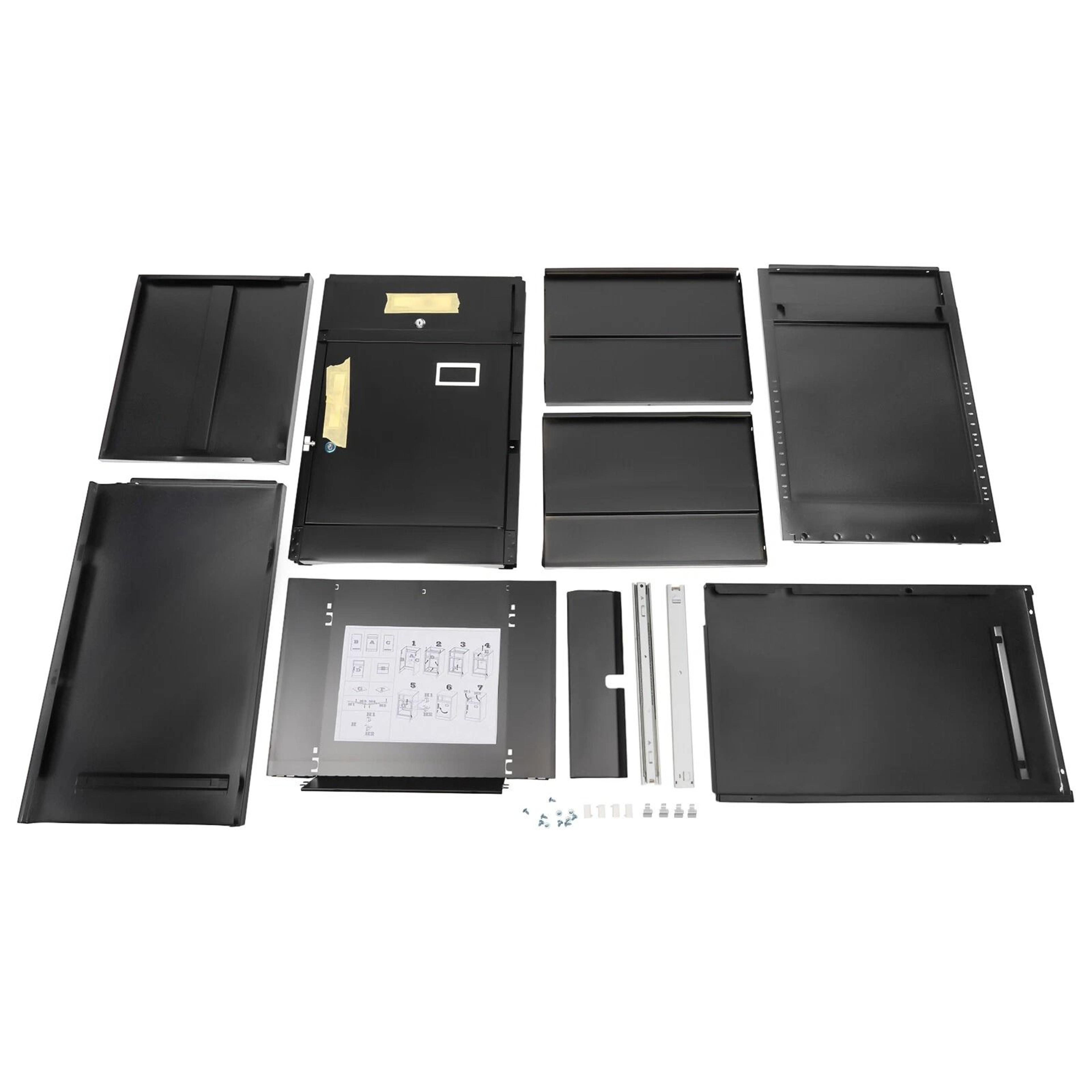 Metal 1 Drawer Filing Cabinet With Lock Vertical File Storage Cabinet For Office 1