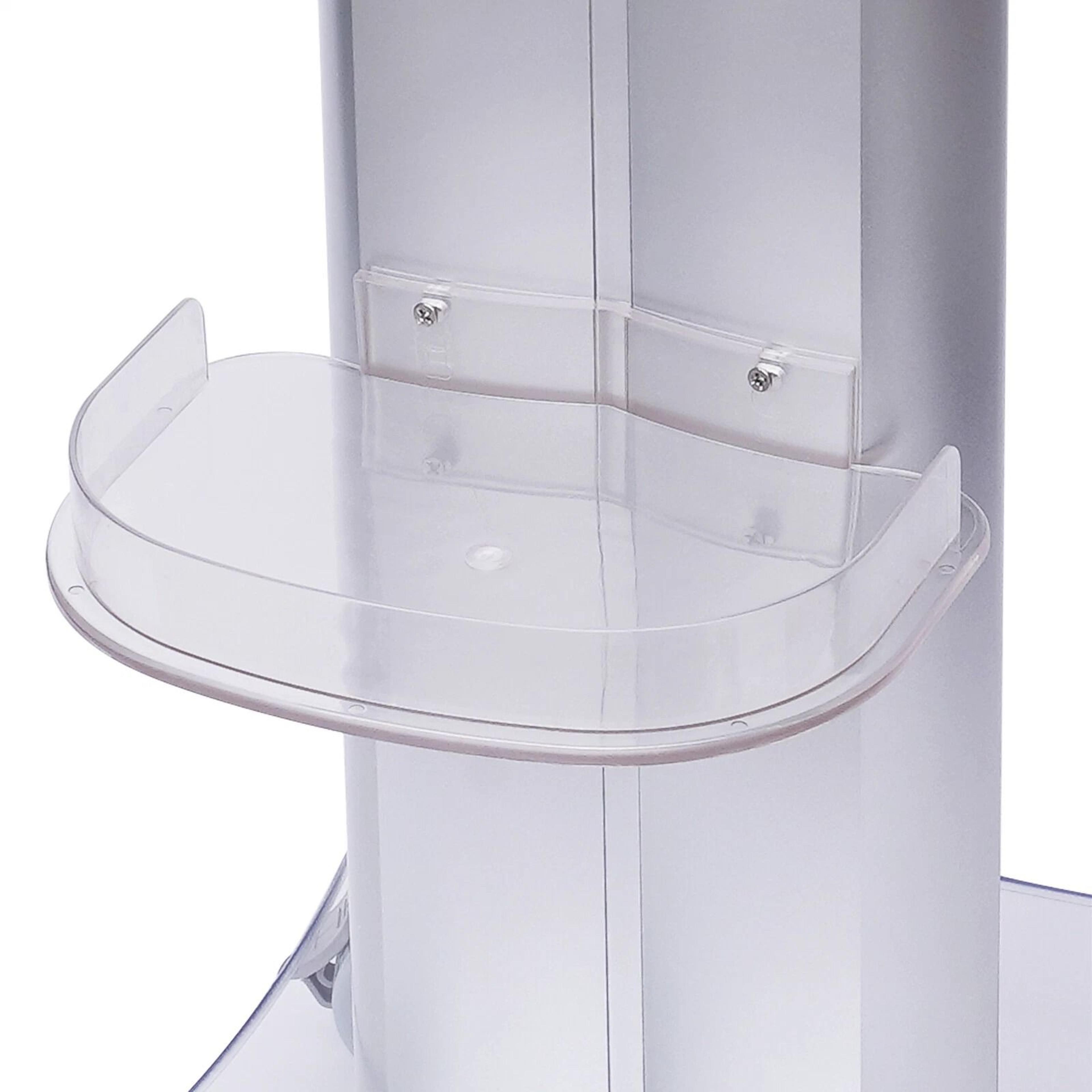 Beauty Salon Rolling Trolley Cart SPA Storage Equipment Organizer Stand 1