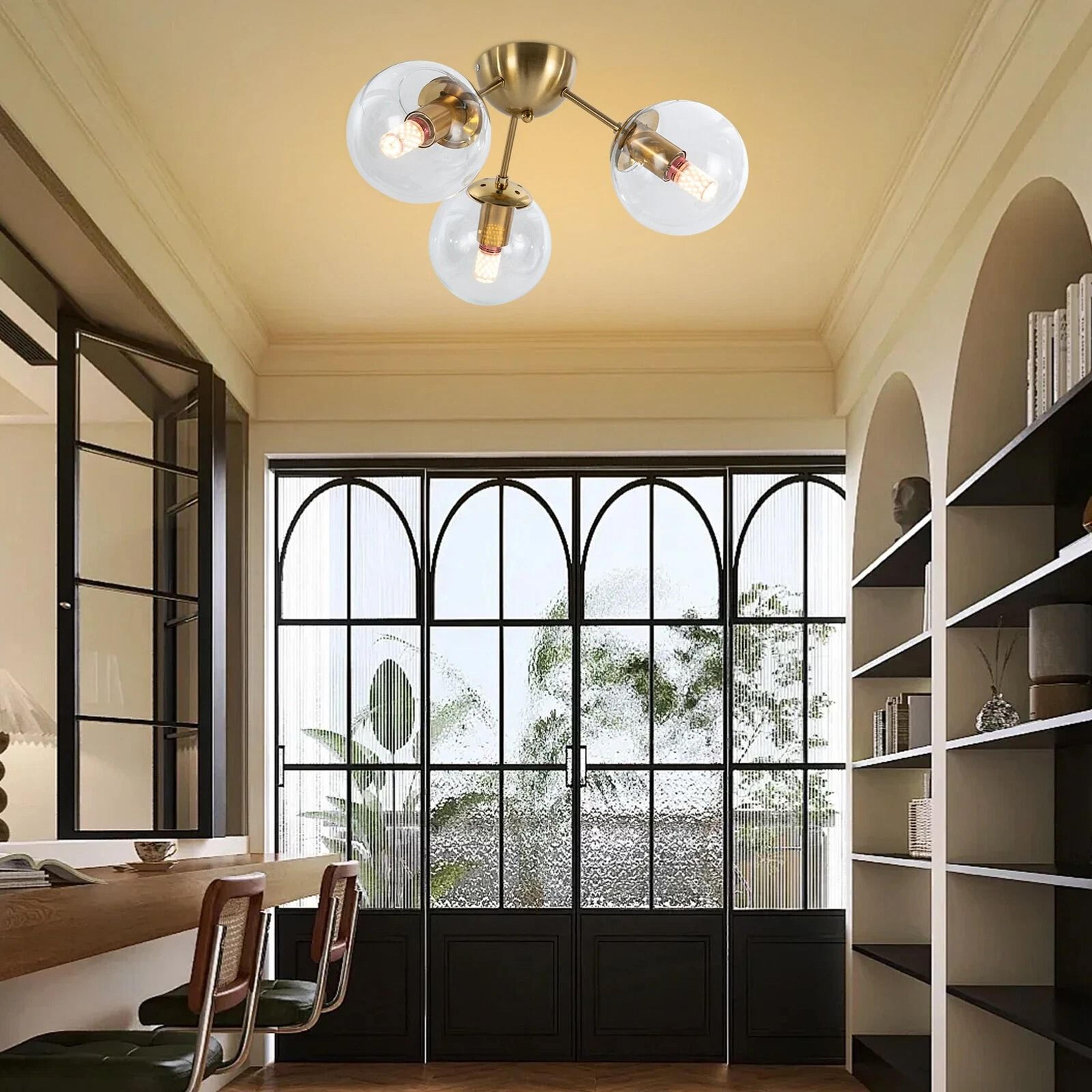 ceiling light, gold chandeliers, flush mount ceiling lamp, modern lighting fixture