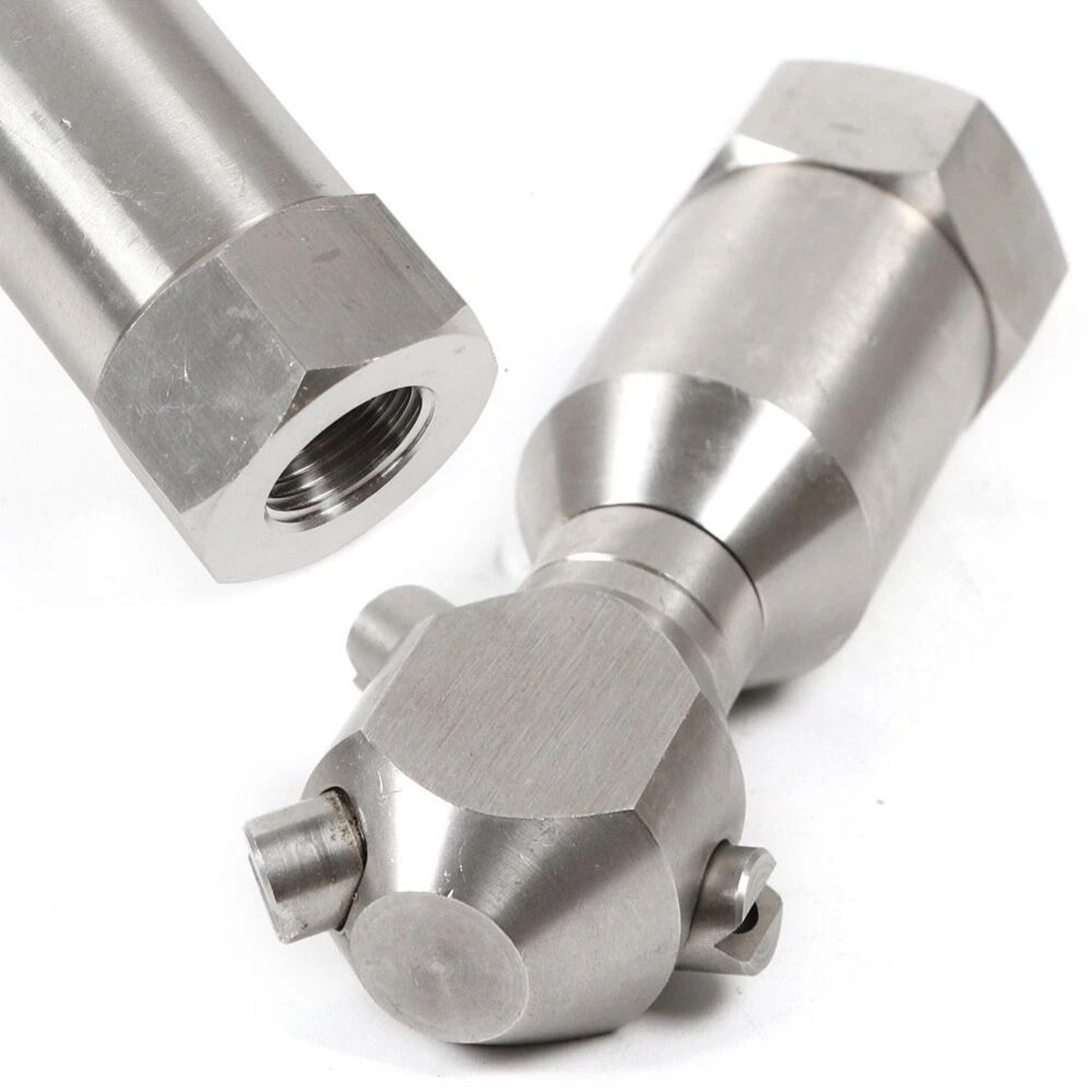 Nozzle Pressure Washer Hose Rotating Jetter Head Drain Sewer Cleaner 12