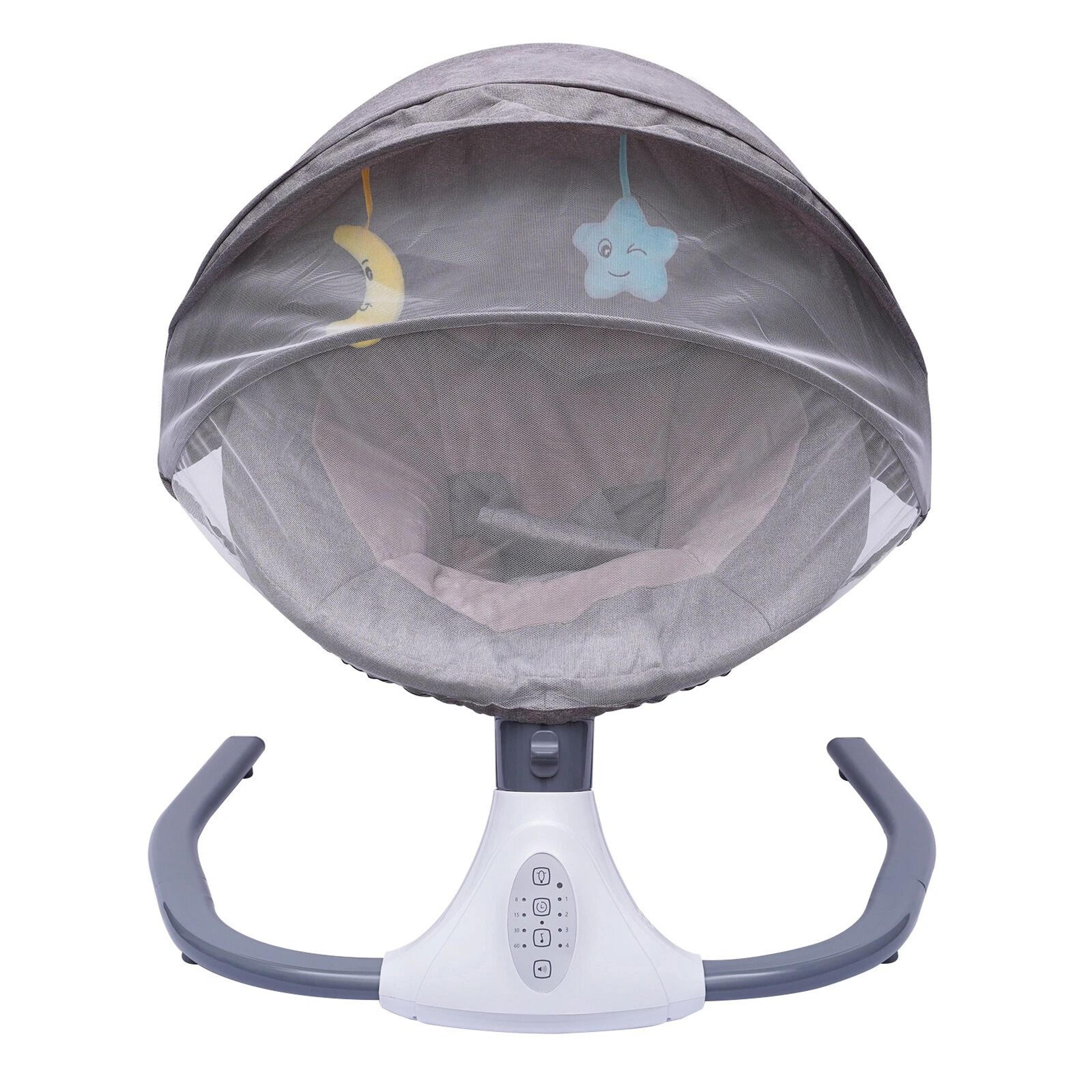Bluetooth Music Cradle Rocker Electric Baby Bouncer Swing Chair For Infants 8
