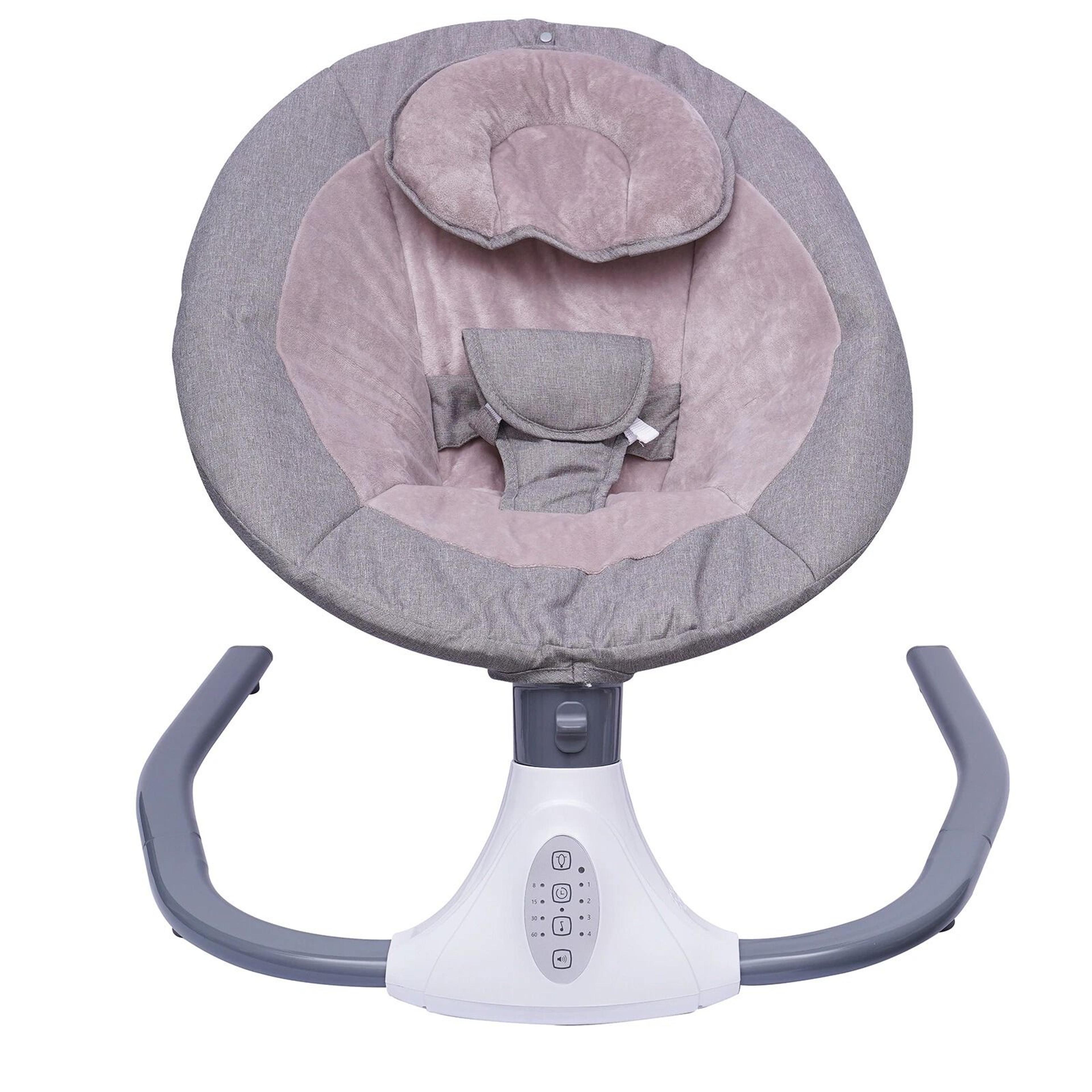 Bluetooth Music Cradle Rocker Electric Baby Bouncer Swing Chair For Infants 4