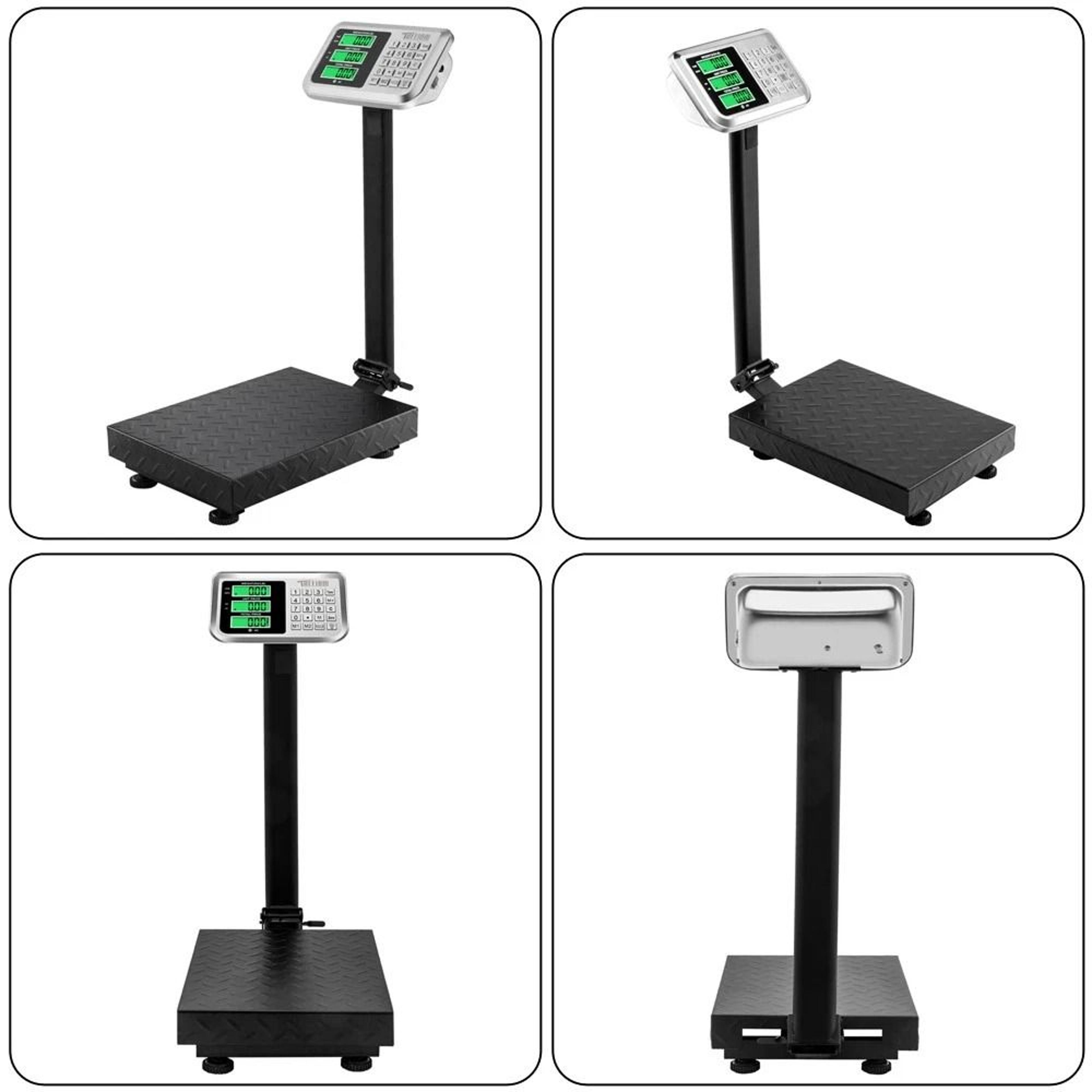 Iron Commercial Shipping Scale Precision Black With KGLB Switch 1
